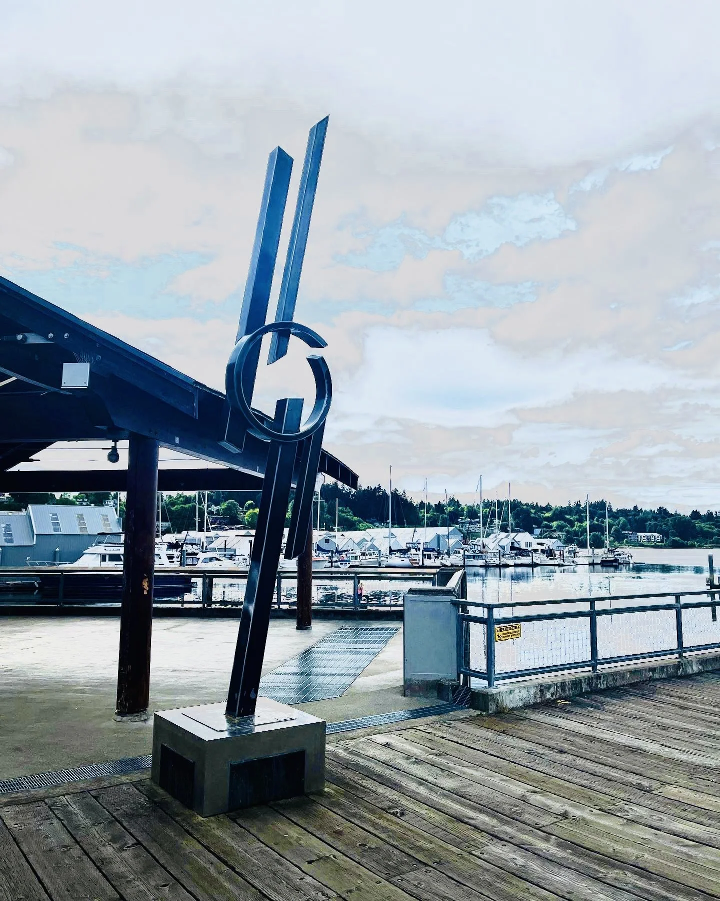 THROUGH THE VOID II - 15' X 3' X 2' MILD STEEL WELDED