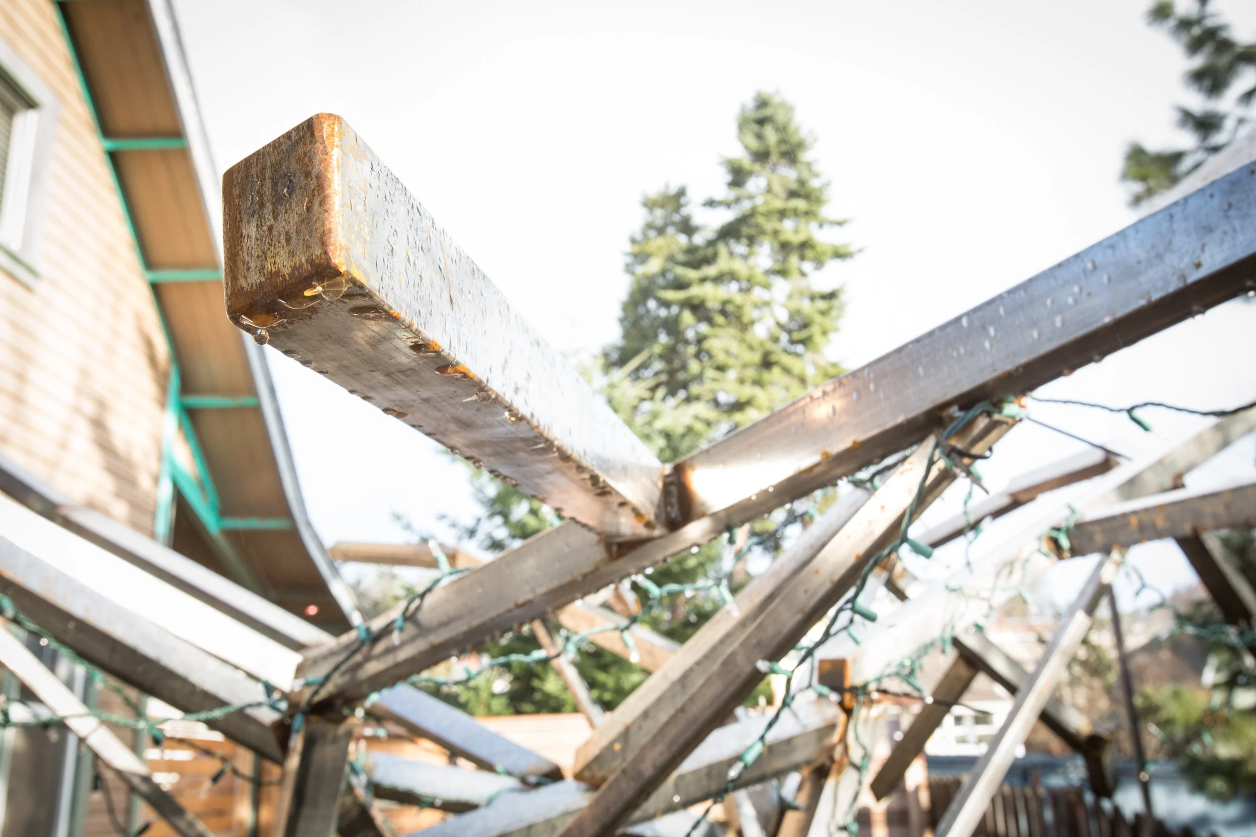 RORSCAVO - 14’ X 14’ X 10’ MILD STEEL