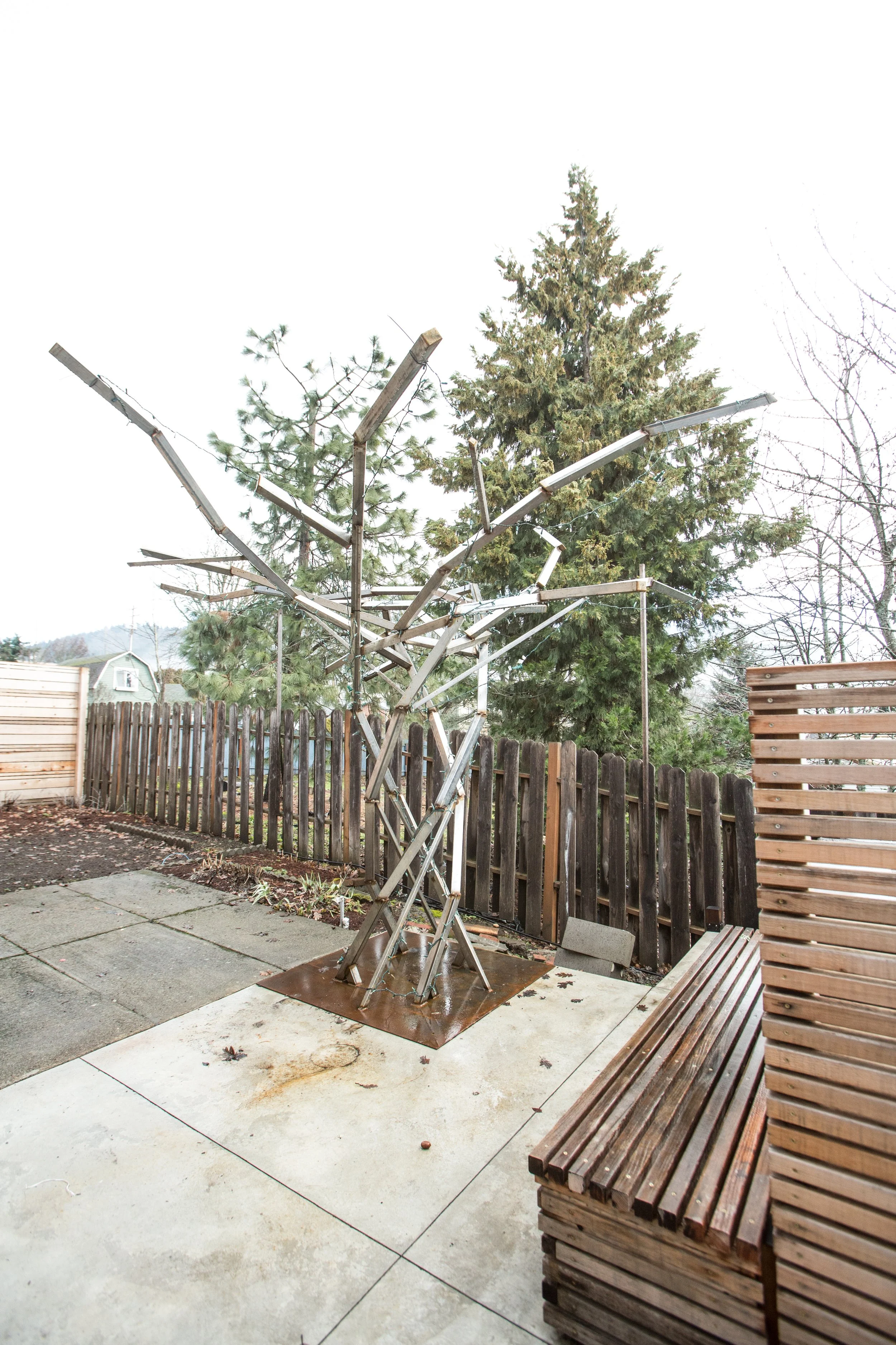 RORSCAVO - 14’ X 14’ X 10’ MILD STEEL