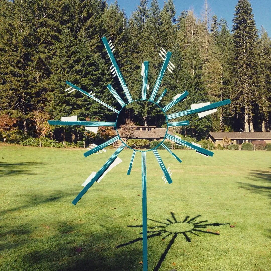 NW SUN - 10' X 8' X 1' MILD STEEL PAINTED
