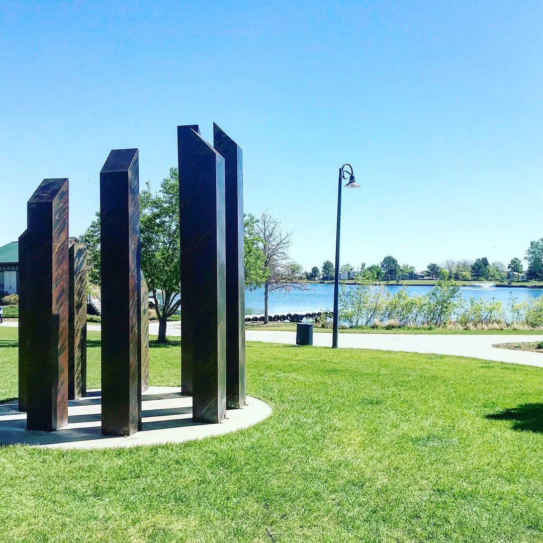 SKYLINE - 16’ X 10’ X 10’ MILD STEEL WITH PATINA