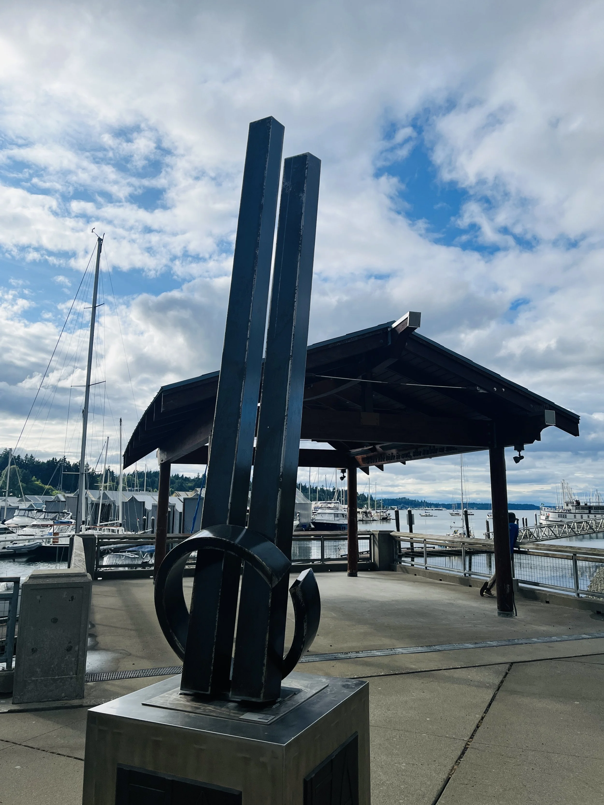 THROUGH THE VOID - 12' X 2' X 4' MILD STEEL WELDED