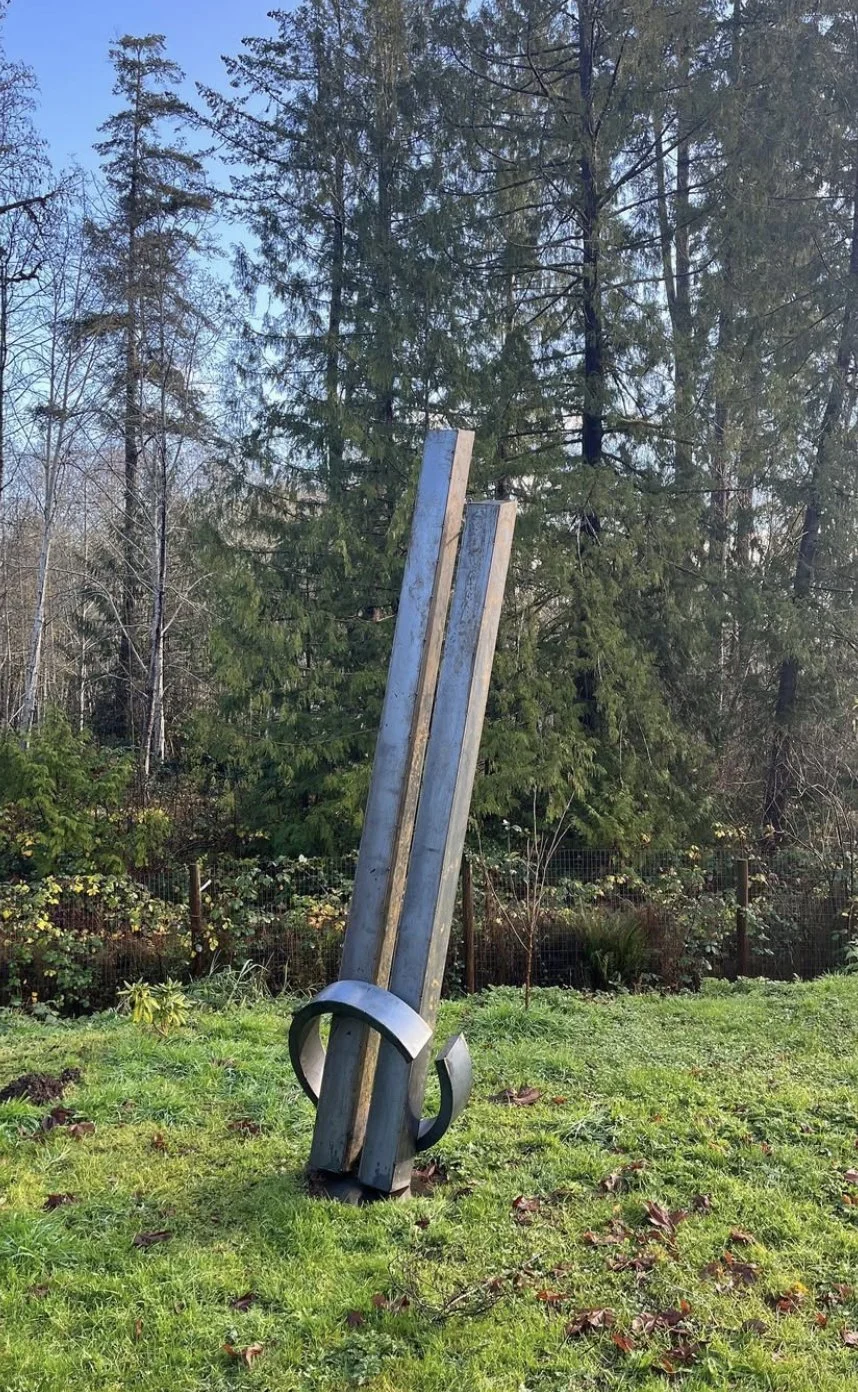 THROUGH THE VOID - 12' X 2' X 4' MILD STEEL WELDED