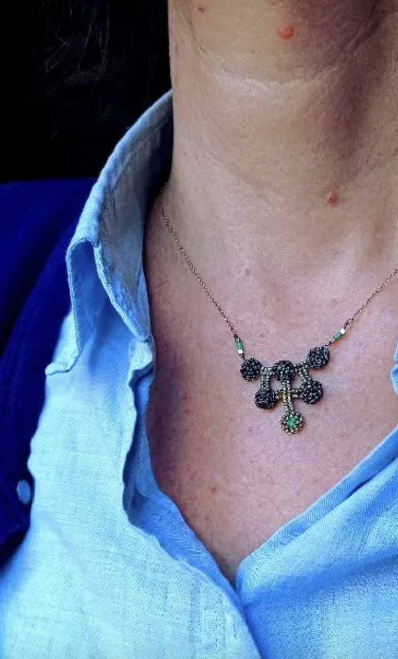 Dark Grape Necklace