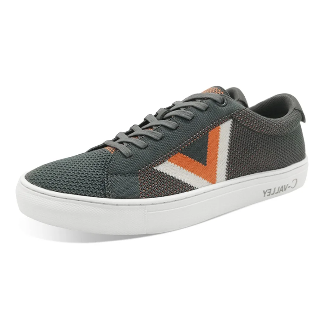 Men's Knit Sneakers Lightweight Breathable & Mesh Skate Shoes