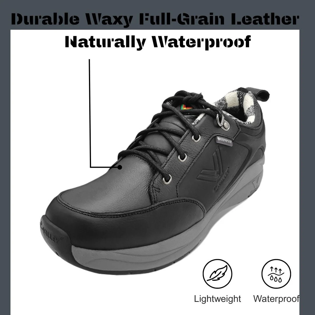 From city streets 🏙️ to snowy trails 🏔️ &mdash; one pair does it all.
🔥 Warm to -28&deg;C
💧 Naturally waterproof leather
🧊 Ice-grip outsole for unbeatable traction
Stay light, dry, and ready for anything.
#CValley #WinterAdventure #OutdoorStyle 