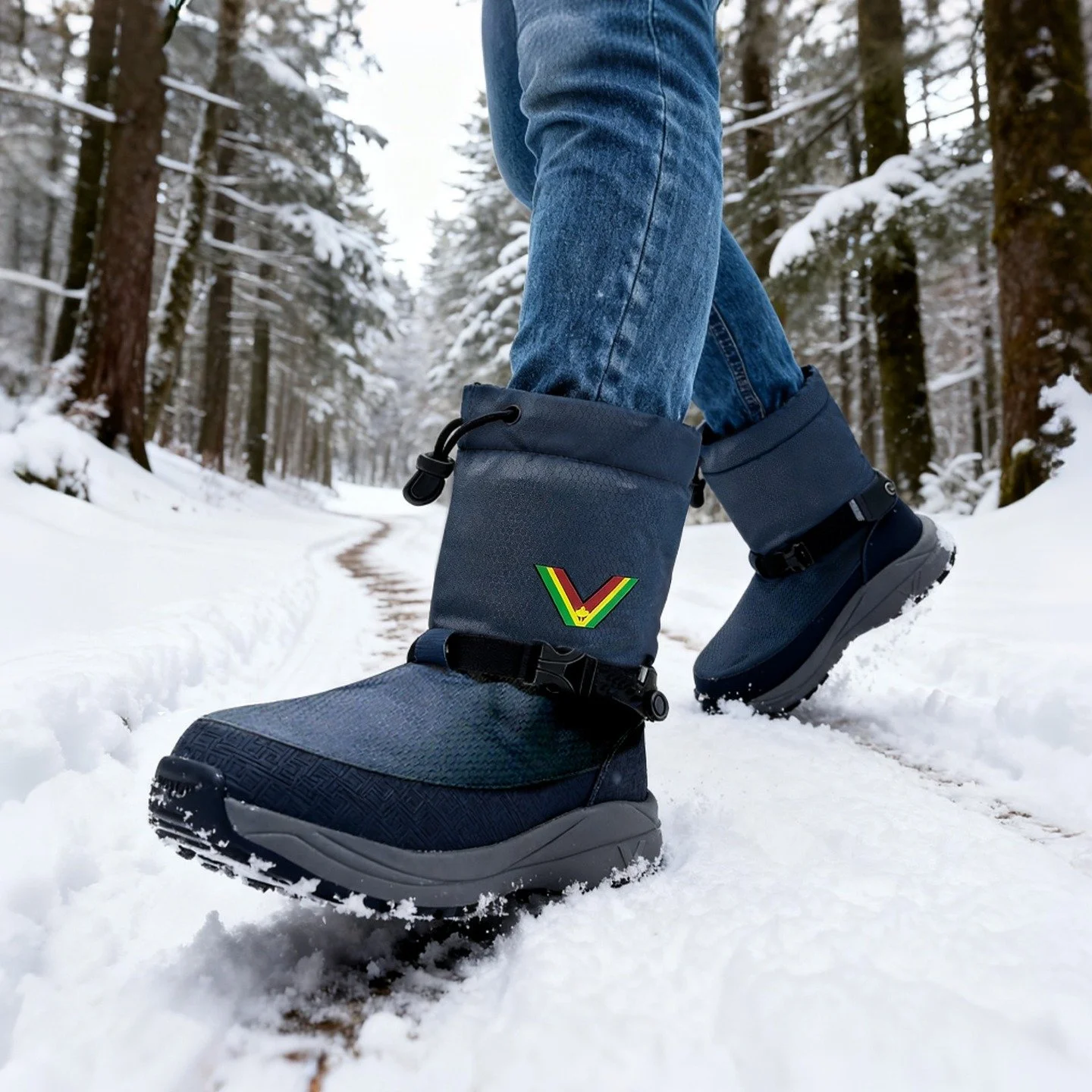 Winter Ready. Adventure Proven.
Stay warm, dry, and steady wherever winter takes you.
✅ 3M Thinsulate&trade; insulation keeps your feet cozy down to -28&deg;C.
✅ Dual insoles for all-day comfort and support.
✅ Waterproof construction keeps out rain, 