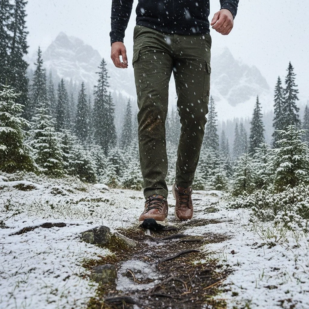 Snow on the trail, confidence in every step ❄️
Waterproof protection and slip-resistant grip&mdash;built for winter hikes.

#WinterHiking #WaterproofBoots #NonSlip #TrailReady #OutdoorGear #CValley