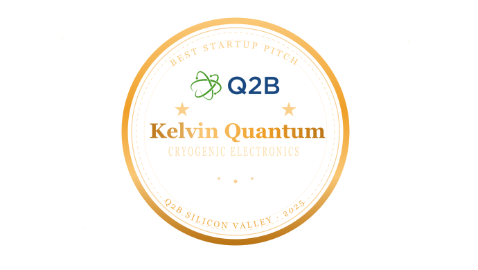 Q2B Silicon Valley 2025 and emphasizing 'Best Startup Pitch'.