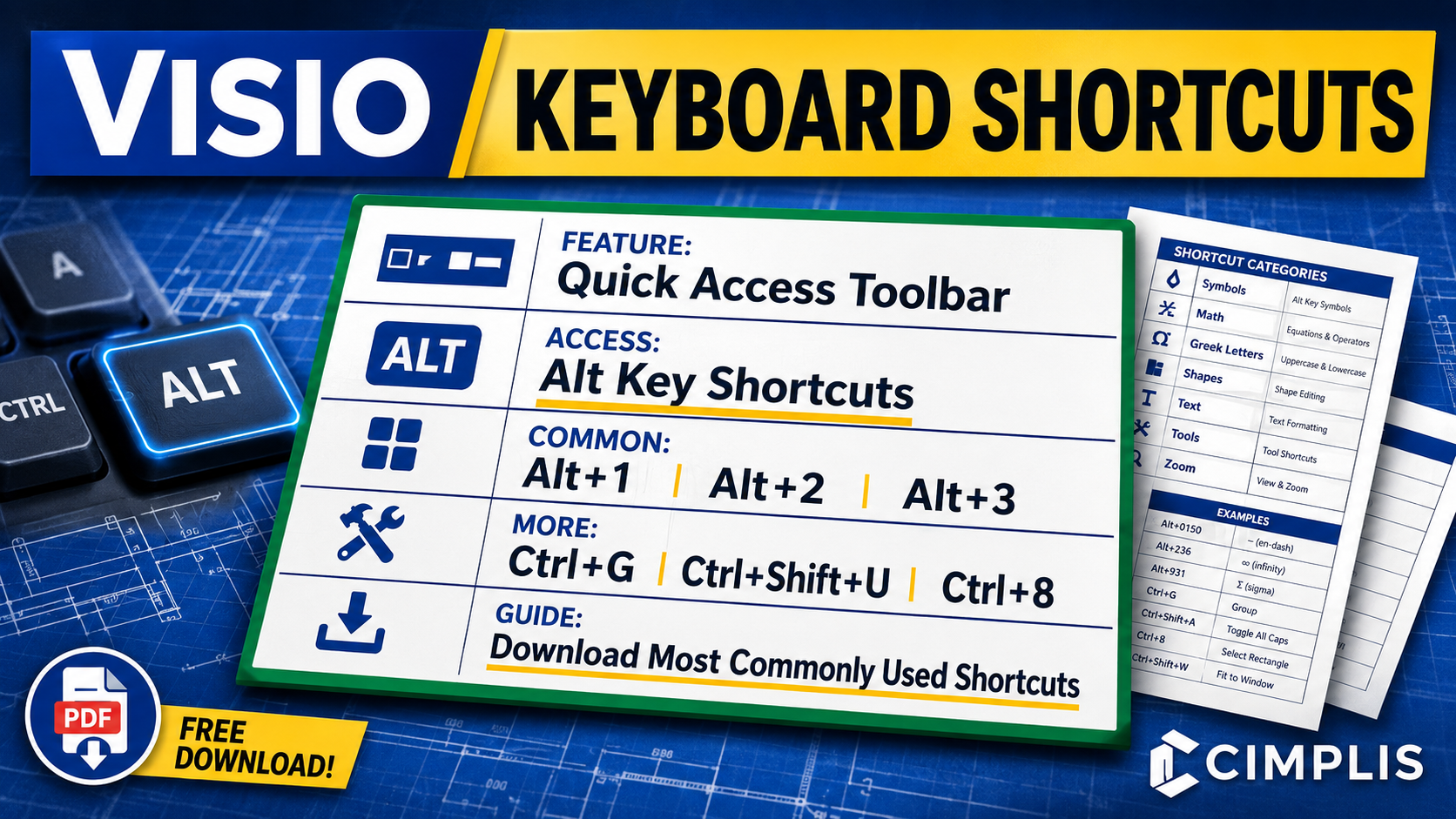 Visio Keyboard Shortcuts