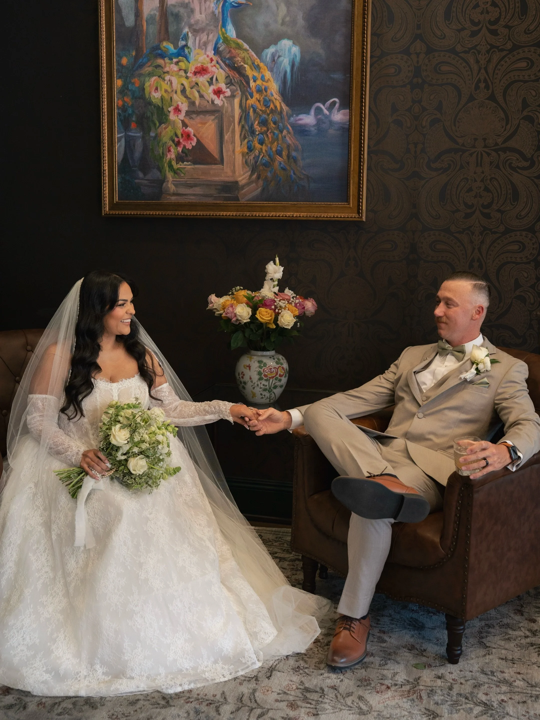 Some highlights from The Whitted&rsquo;s wedding over the weekend🤍Had so much fun celebrating these two and watching their vision come together for their big day!

Venue: @brickandbower 
Coordinator: @epiceventsco 
DJ: @djshy619 
Florals: @kolibrifl