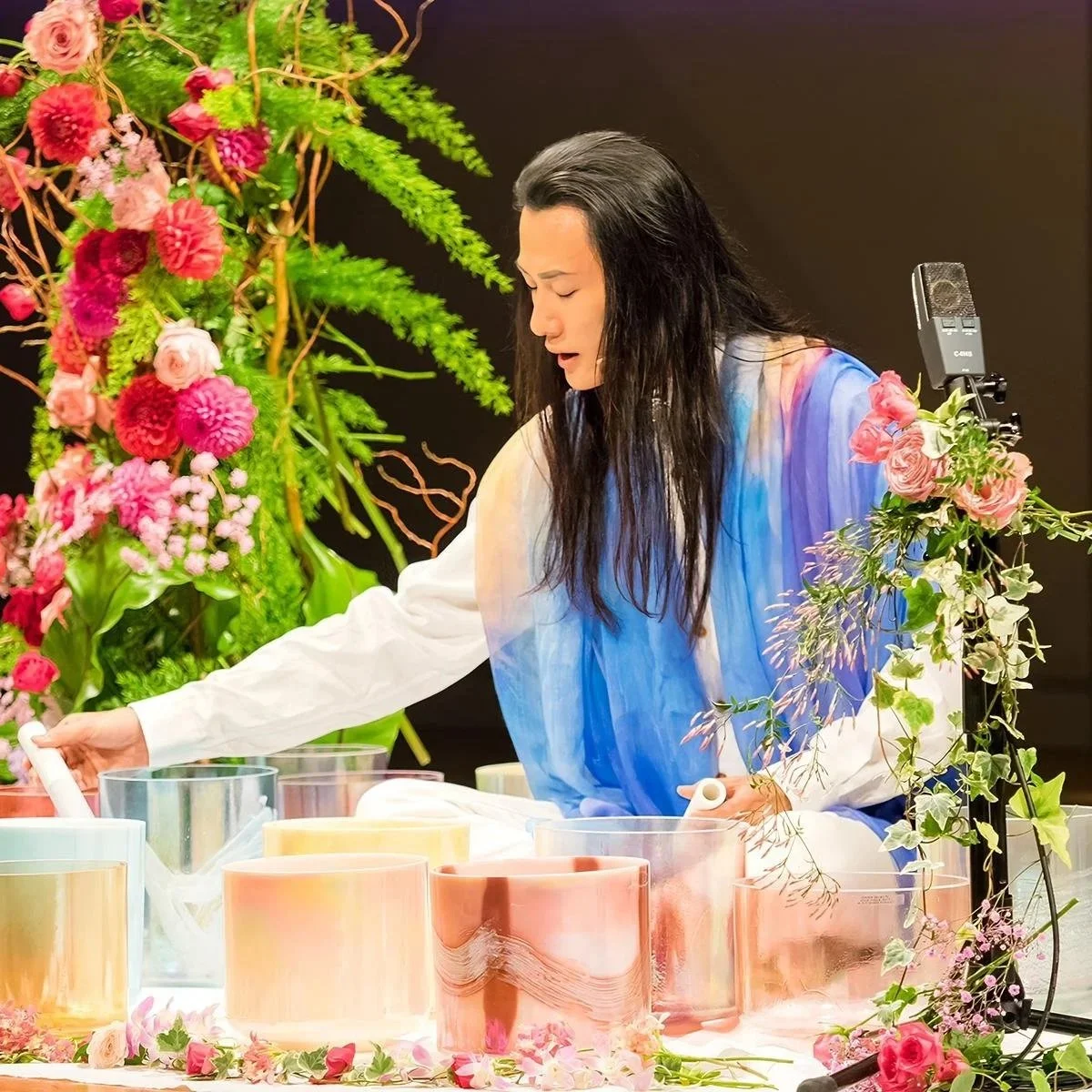 Restore Intuition and Sound Universe Hong Kong Crystal Tones Alchemy Crystal Singing Bowls with Sheryl Lee