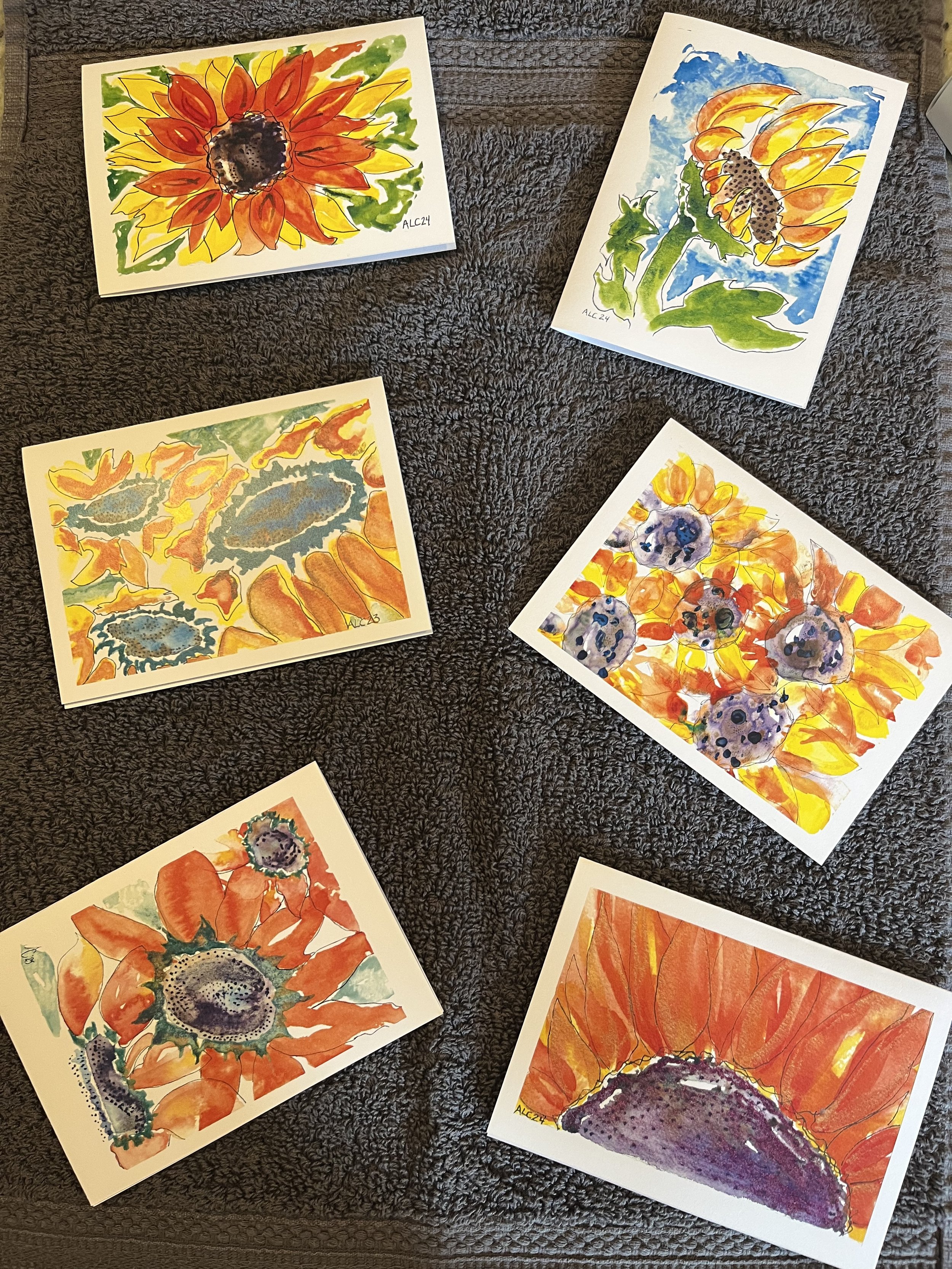 Blank Greeting Cards Set 6 Pack