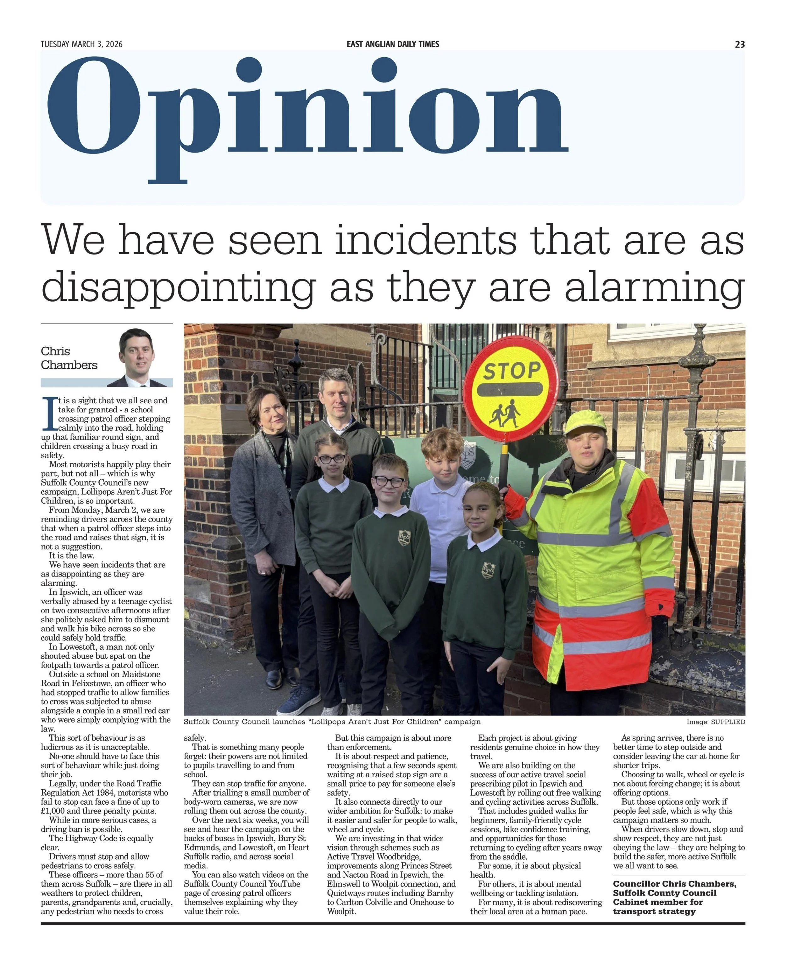 Respect the Stop: Why "Lollipops Aren’t Just For Children"