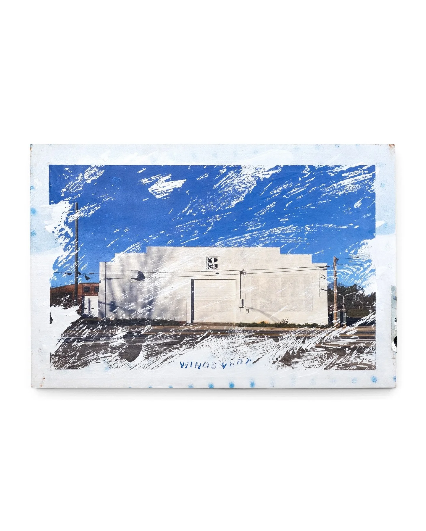 &lsquo;119&rsquo; (2024)
35mm film; Pigment Transfer, Paint, and Collage on Panel
12&rdquo; tall x 18&rdquo; wide

A truth that&rsquo;s integral to my process is being open to finding inspiration in the everyday. What that often means is viewing a st