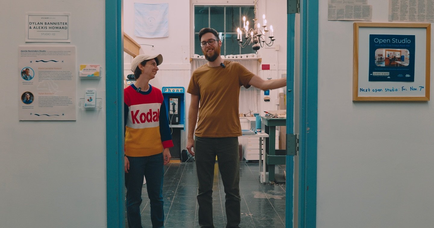 Come see @alexislorraine_art and I in our studio tonight for @firstfridaysrockhill ! 6-8pm at the Tom S. Gettys Center in downtown Rock Hill!

📍201 E Main St Rock Hill, SC 29730

Image by our friend @sean_breitkreutz_art 

#gentleremindersstudio #dy