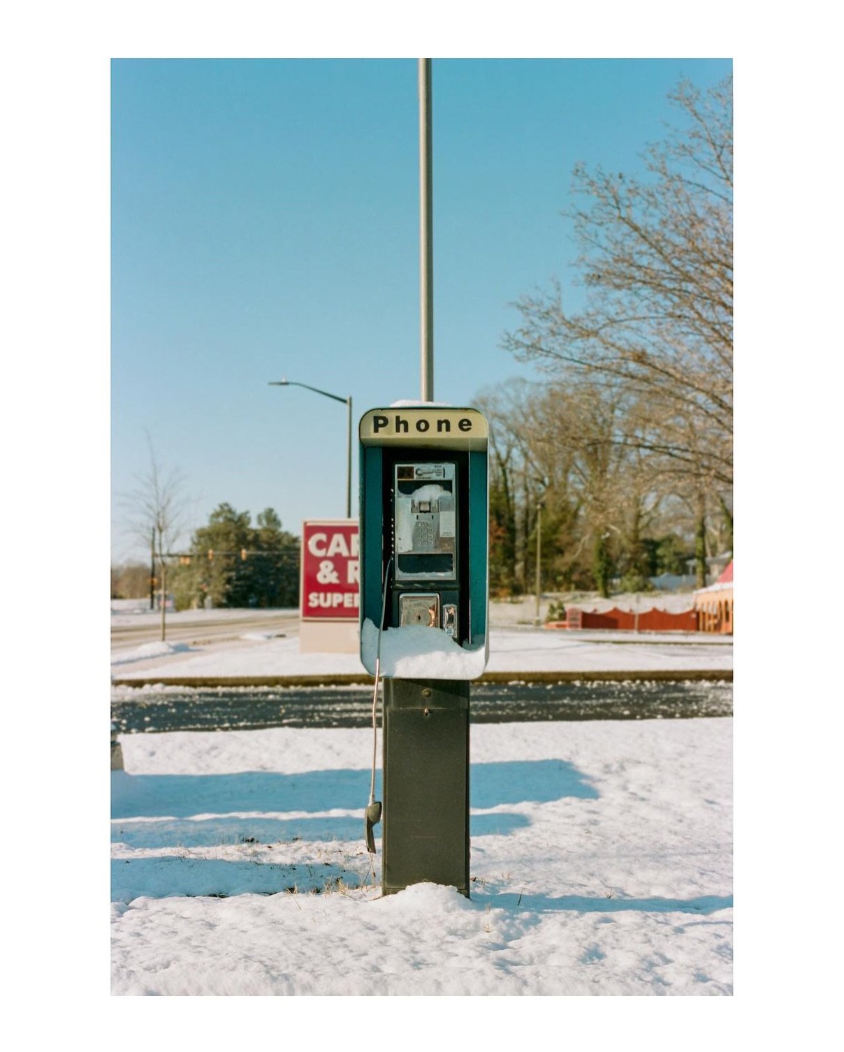 Happy Snow Day! ❄️📞
Here&rsquo;s some shots from back in January &lsquo;23. As a lifelong resident of the south, it&rsquo;s pretty rare that we get snow that sticks around. I was so stoked to have the opportunity to add some snow-covered photos to m