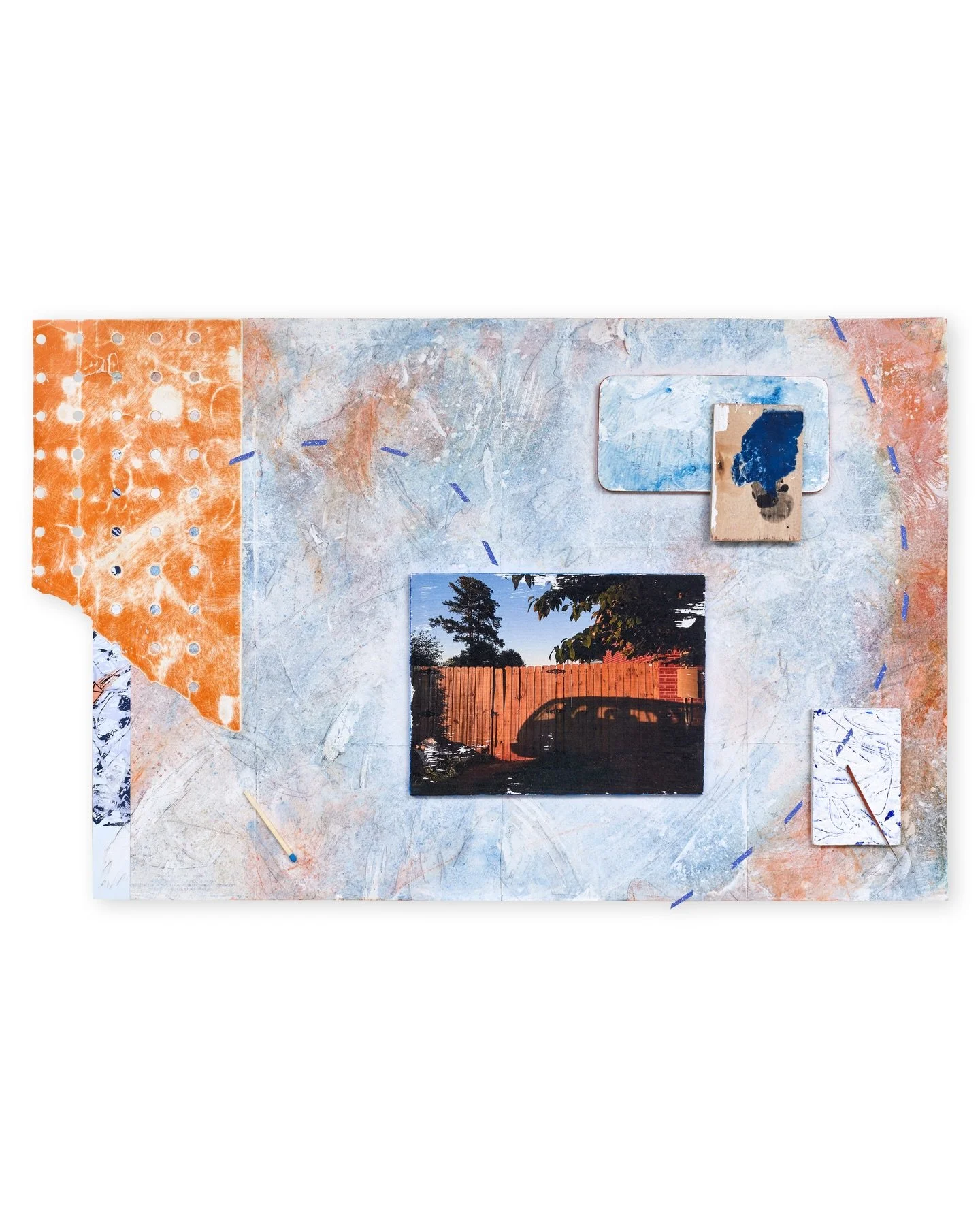 &lsquo;I Think I Know My Geography Pretty Damn Well&rsquo; (2021)
Mixed Media Assemblage on Panel

This is one of three pieces from my &lsquo;Gentle Reminders&rsquo; series included in &lsquo;Fragments into Form&rsquo; - a new exhibit at @losostudios