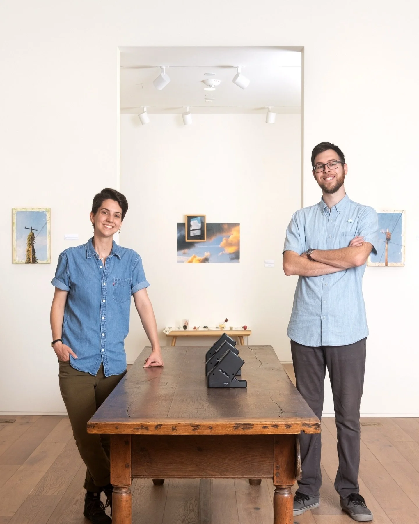 TEN Years Together Today! 🩵☁️✨🔥🧡
We first met in art school, and to this day, creating is still the epicenter of our love and companionship and lives together.

Come celebrate with us! Announcing &lsquo;Signs of Life&rsquo; - a new group exhibit t