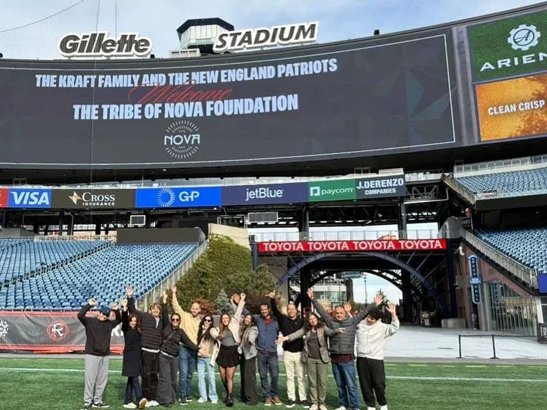 Thank you to the Kraft family &amp; @patriots for hosting the Nova delegation in Boston at Gillette Stadium. 

#StandUpToJewishHate
#novaexhibitionboston #wewilldanceagain