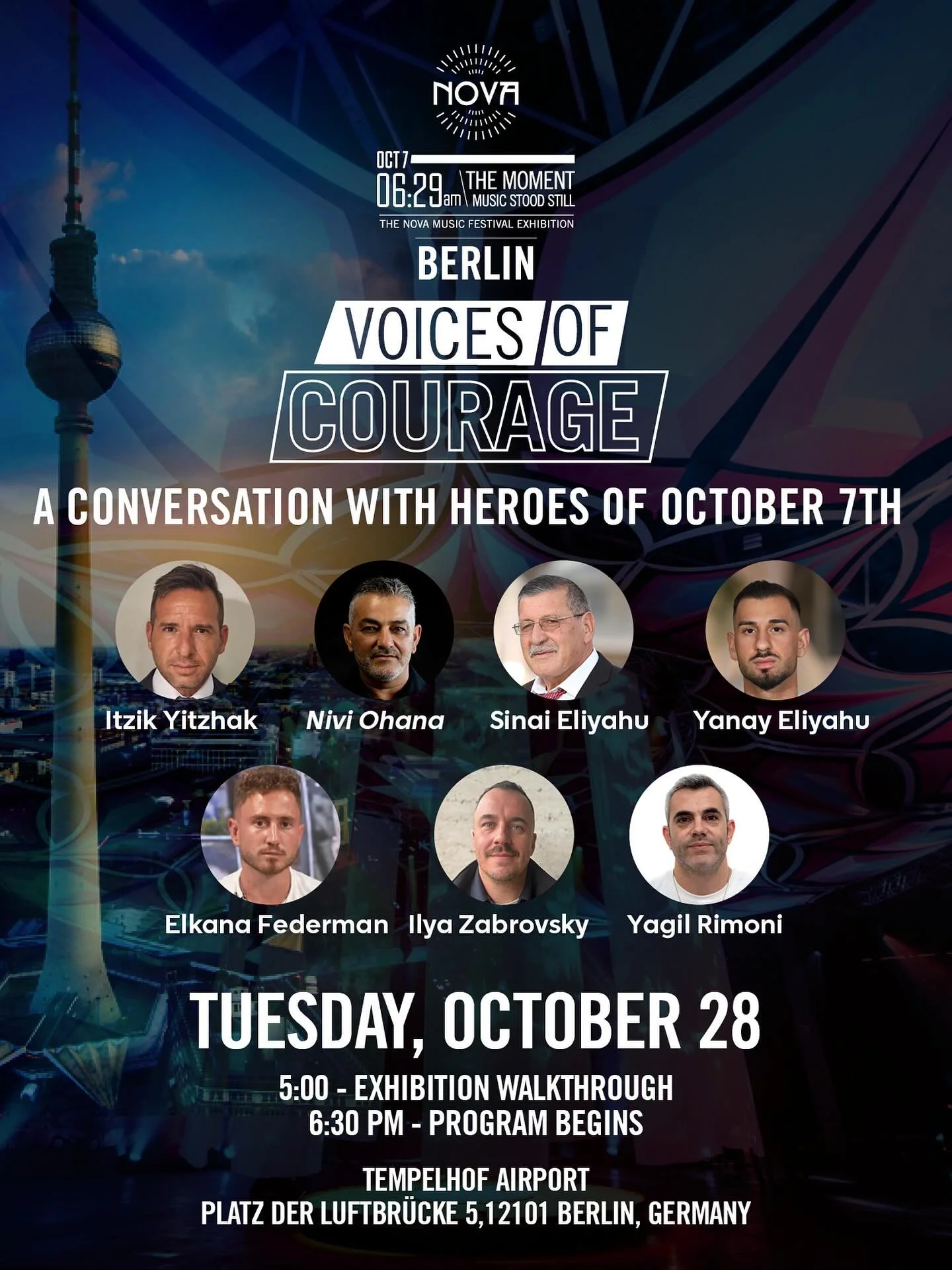 Voices of Courage: A Conversation with the Heroes of October 7th
Join us on Tuesday, October 28th for an open conversation with security personnel who were on the frontlines on October 7th. Security leaders, officers, and loved ones shed light on the