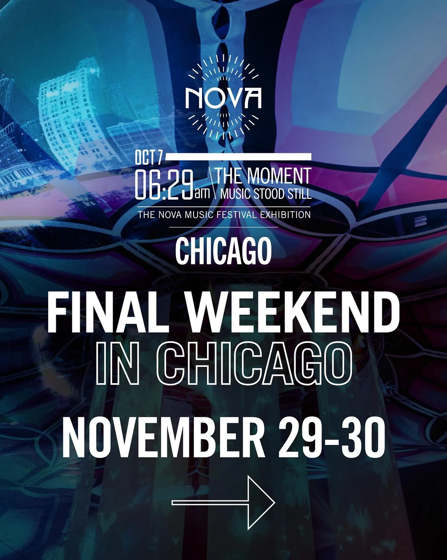 FINAL WEEKEND in Chicago 

#novaexhibitionchicago #wewilldanceagain