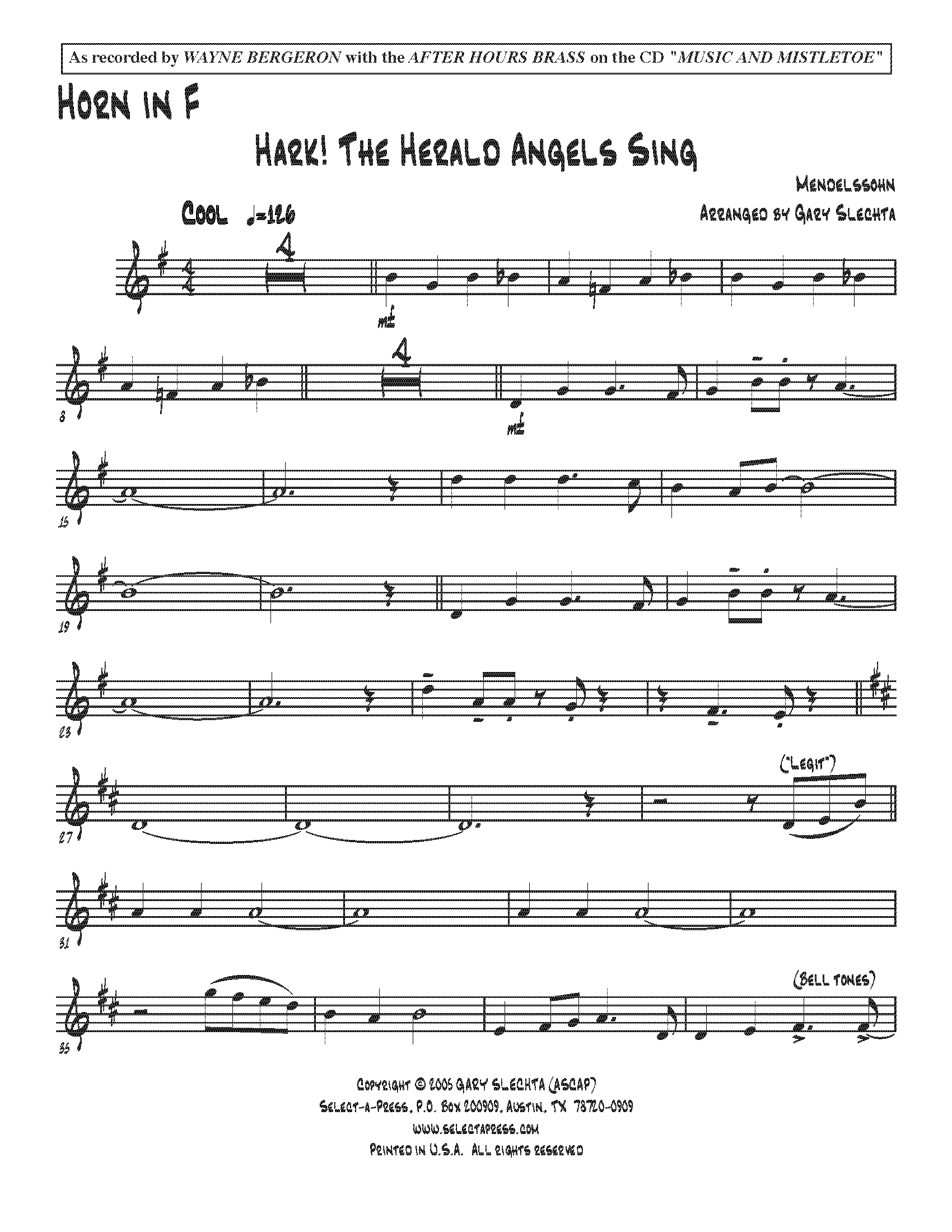 Hark! The Herald Angels Sing