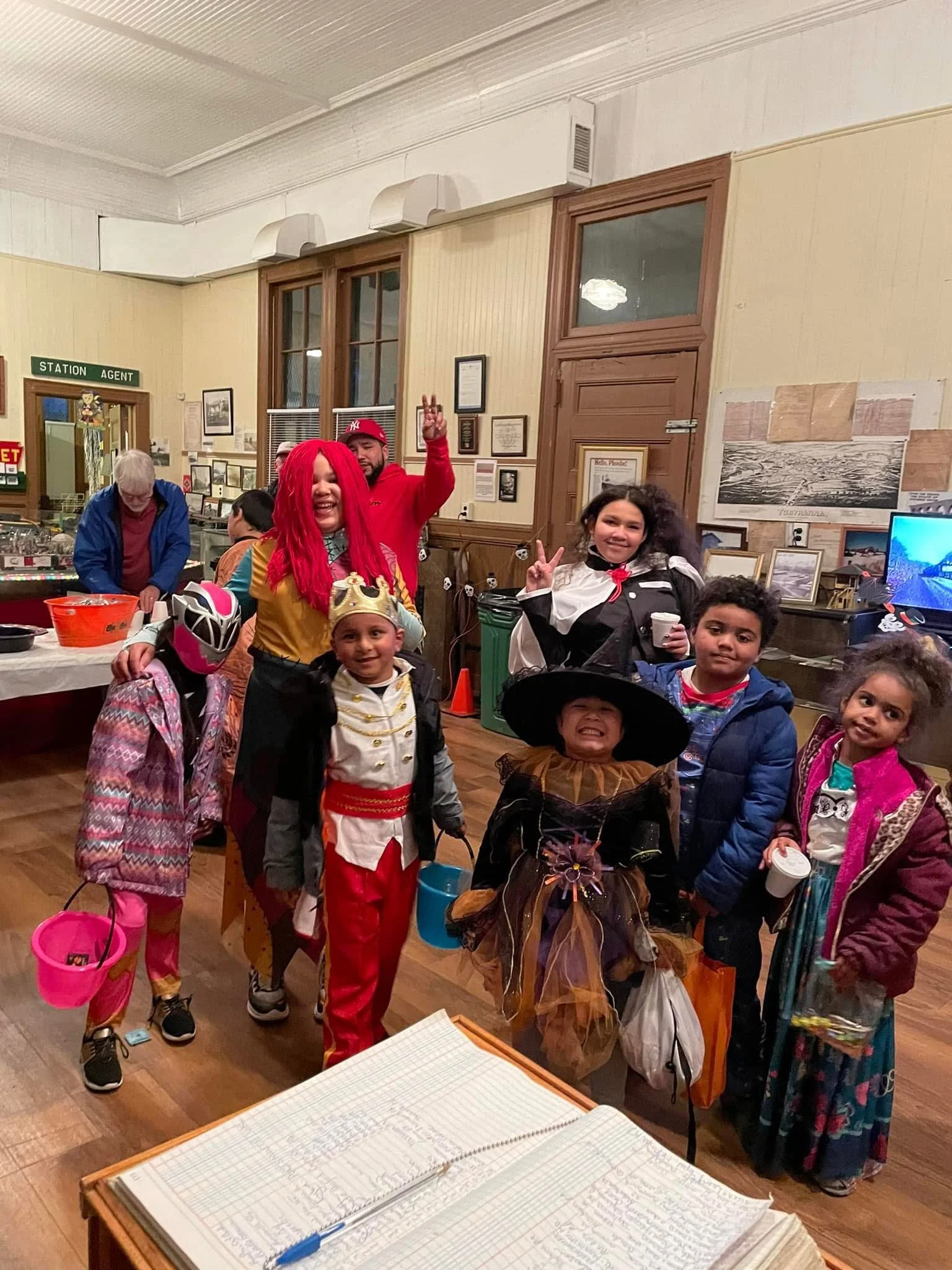 Trick or Treat at Tobyhanna Station
