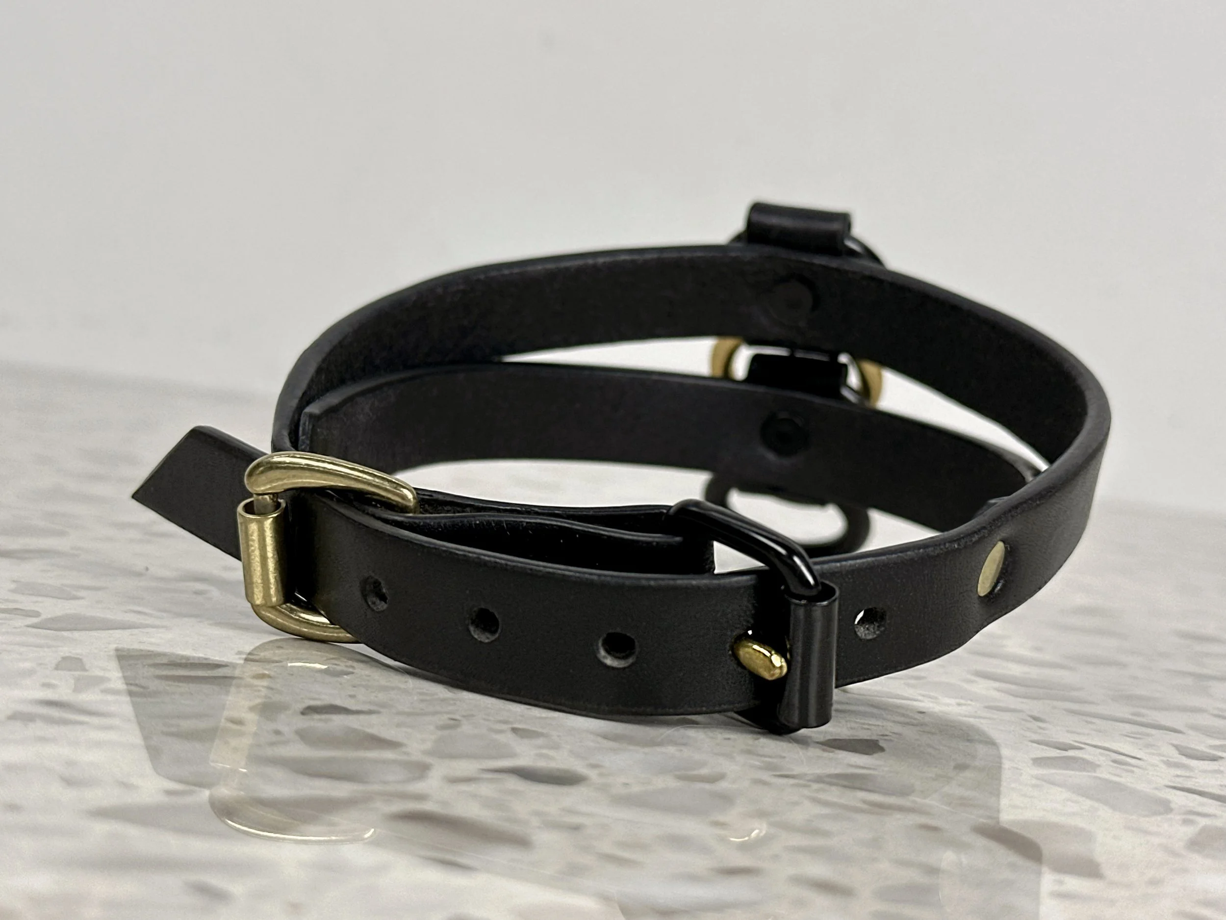 Atticus Ivy Yvra multi ring black leather collar_back.jpg