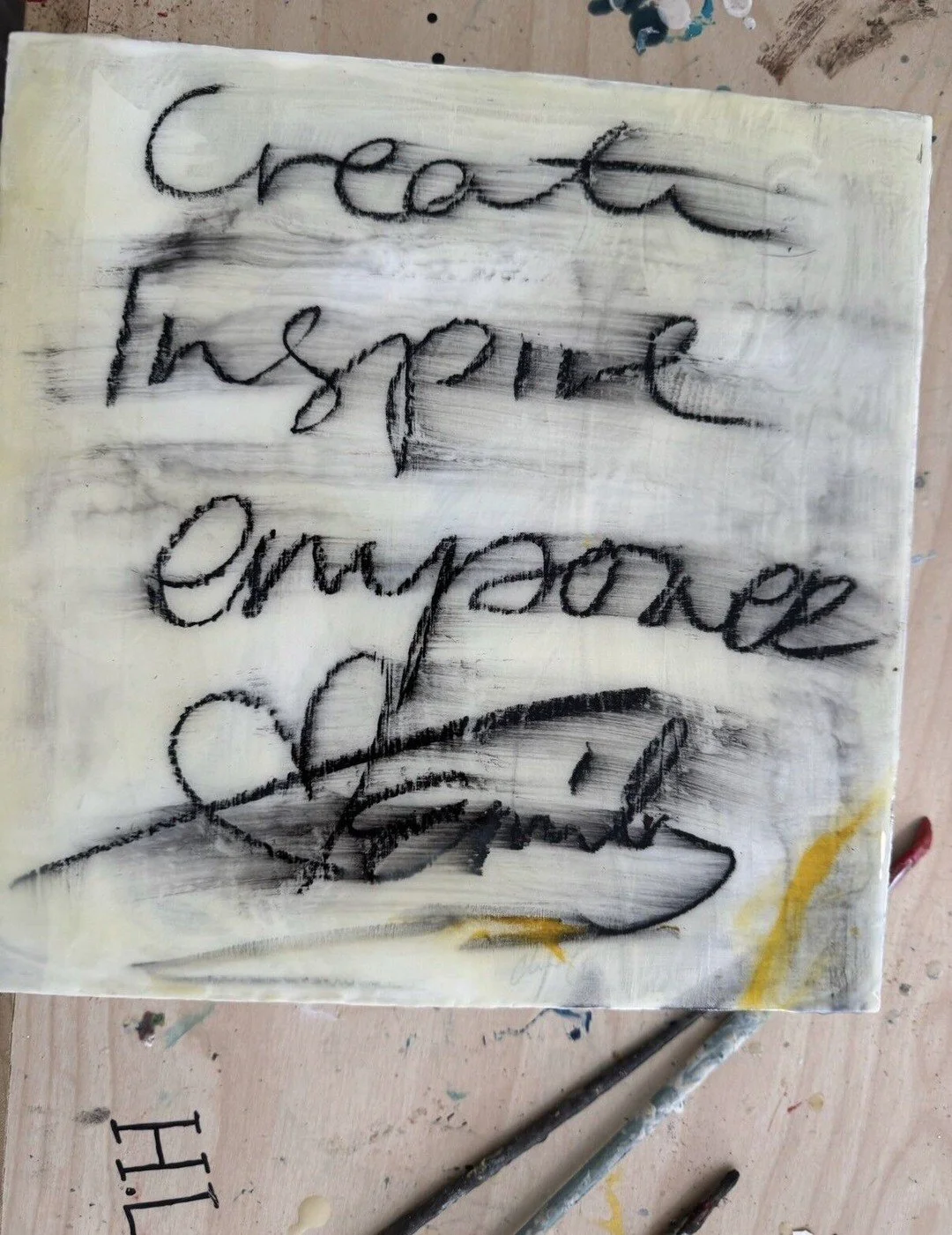 That's the whole mission, right there in wax.

#EmilyscottFineart #EncausticPainting #StudioLife #OriginalArt #ArtistLife