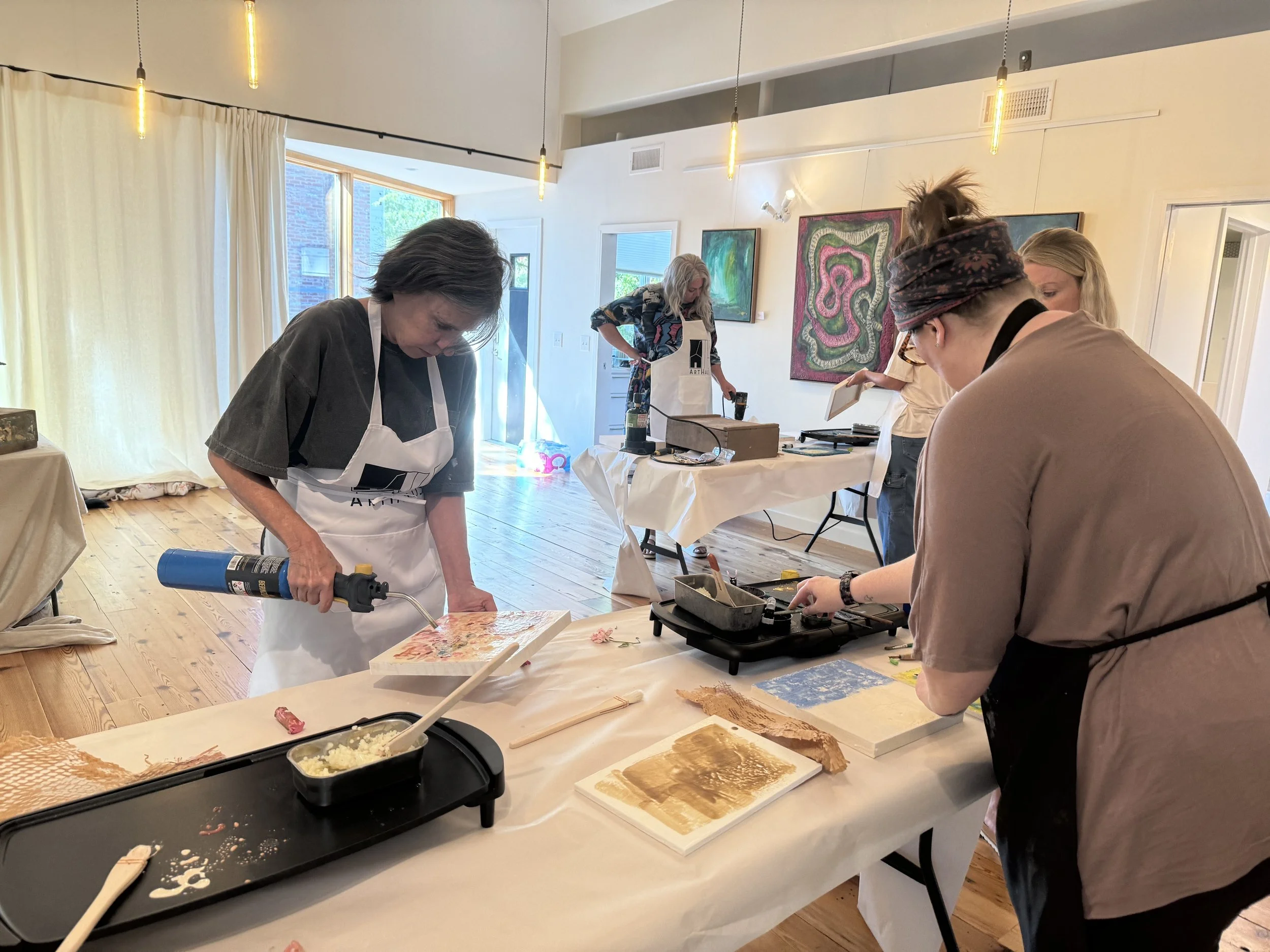 encaustic-art-workshop-beaufort-sc