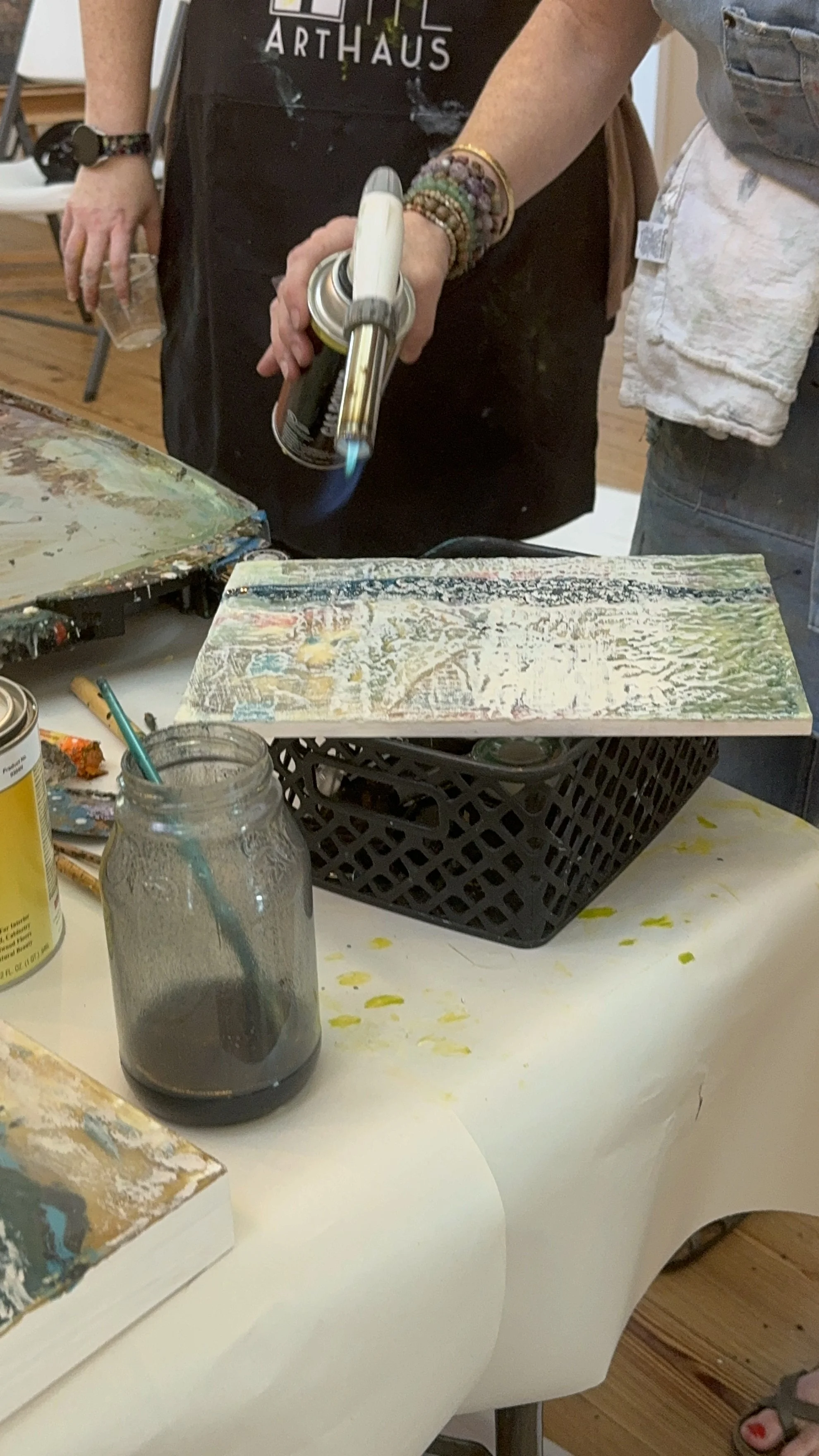 fusing-wax-layers-encaustic-painting