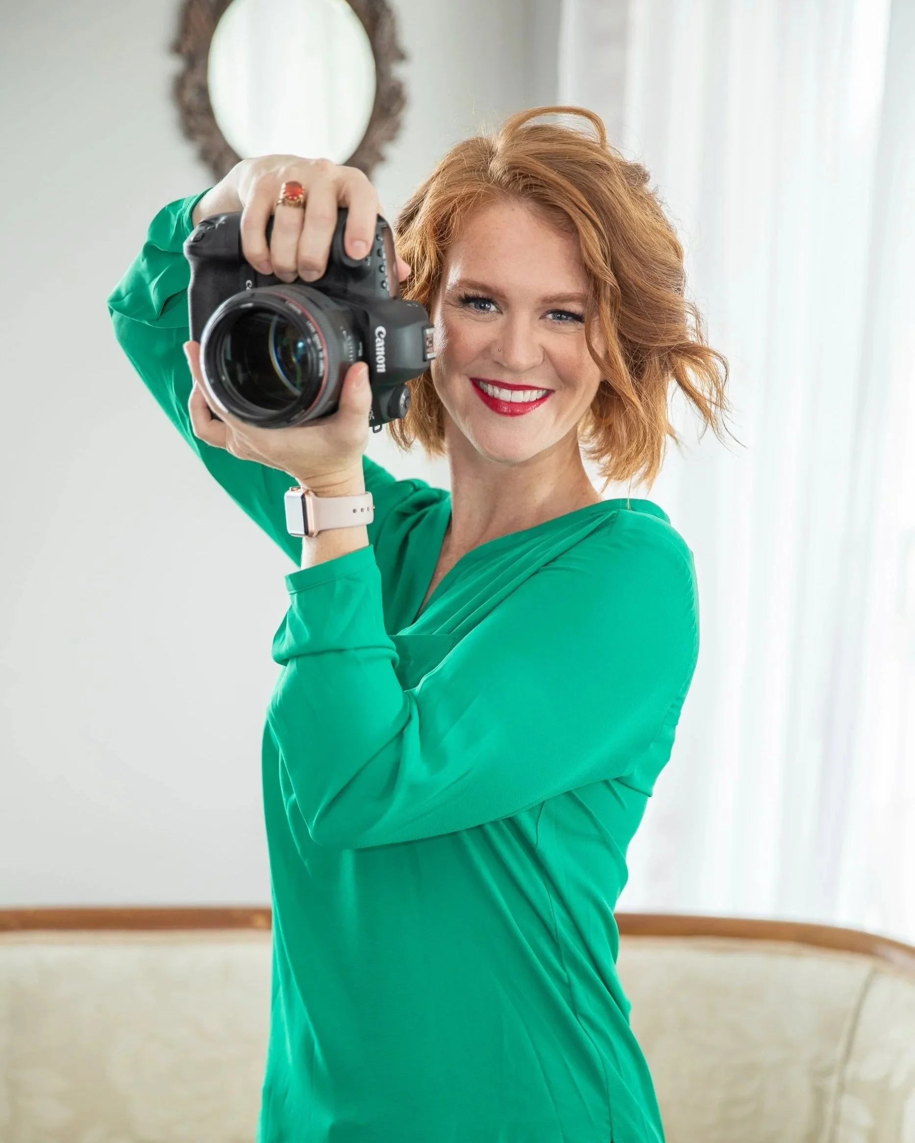 Emily Scott, portrait photographer based in Beaufort SC