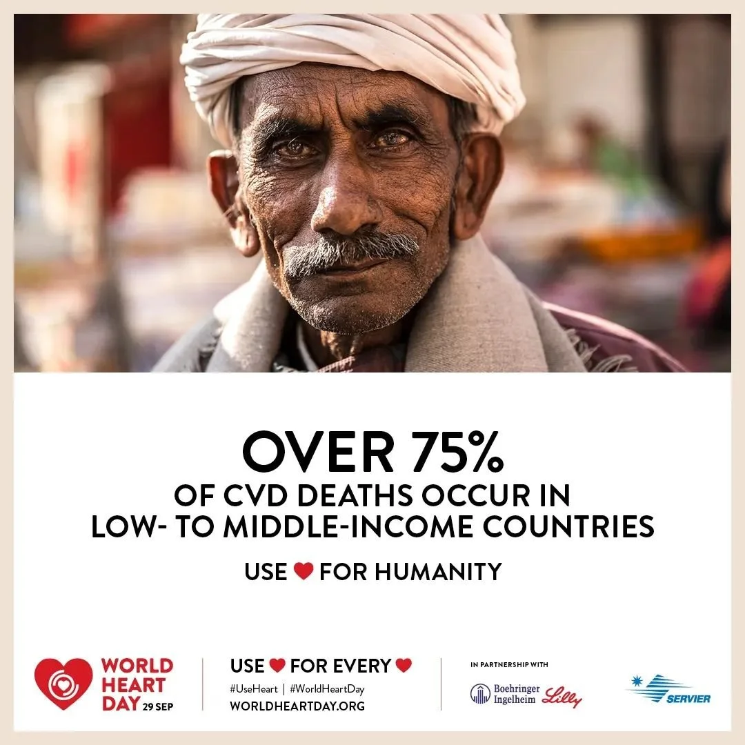 World Heart Day 
#useheartforeveryheart