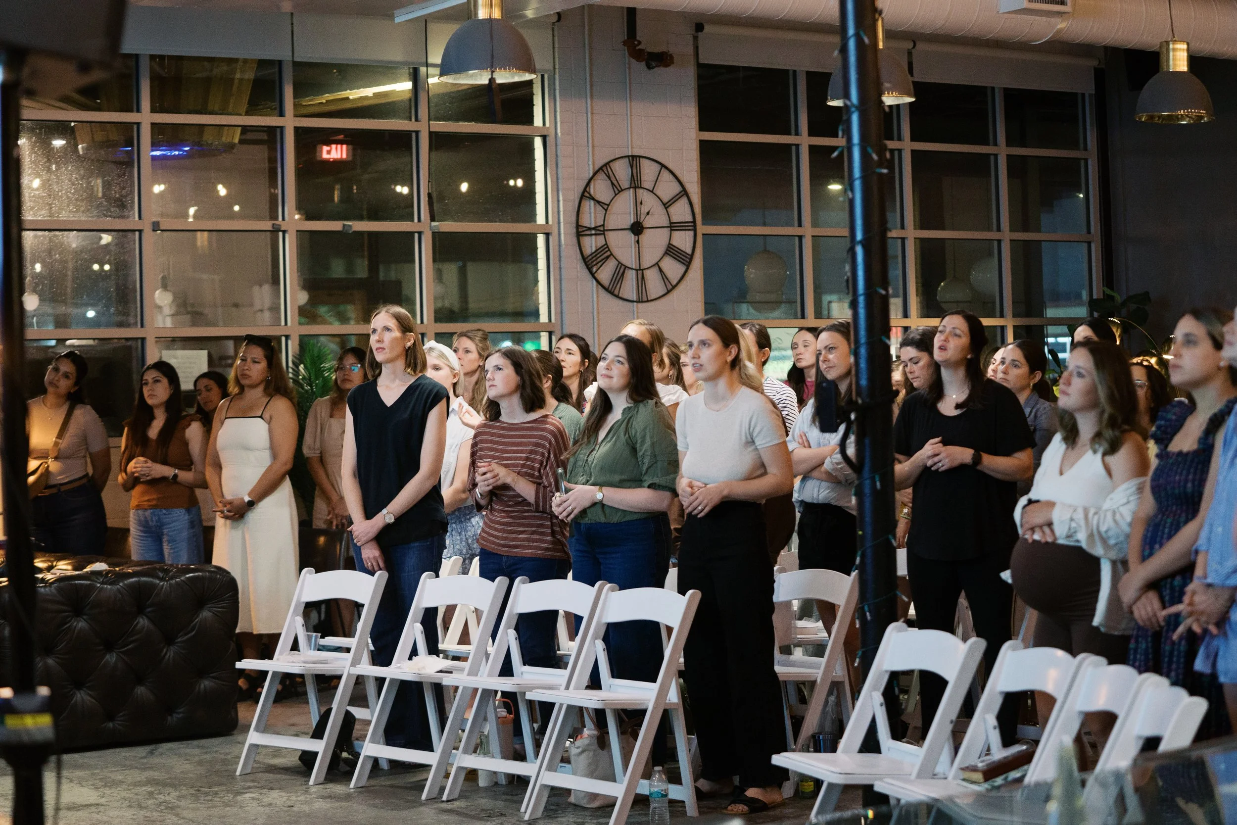 Women at a Renewed Motherhood event