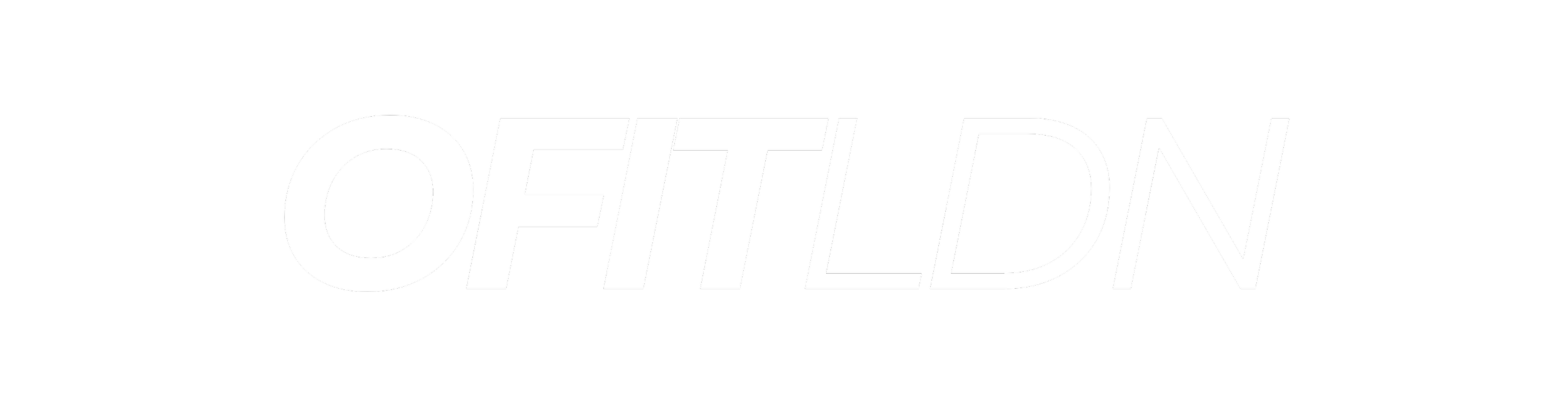Black background with white text that says 'OFFLIDN' in a stylized font.