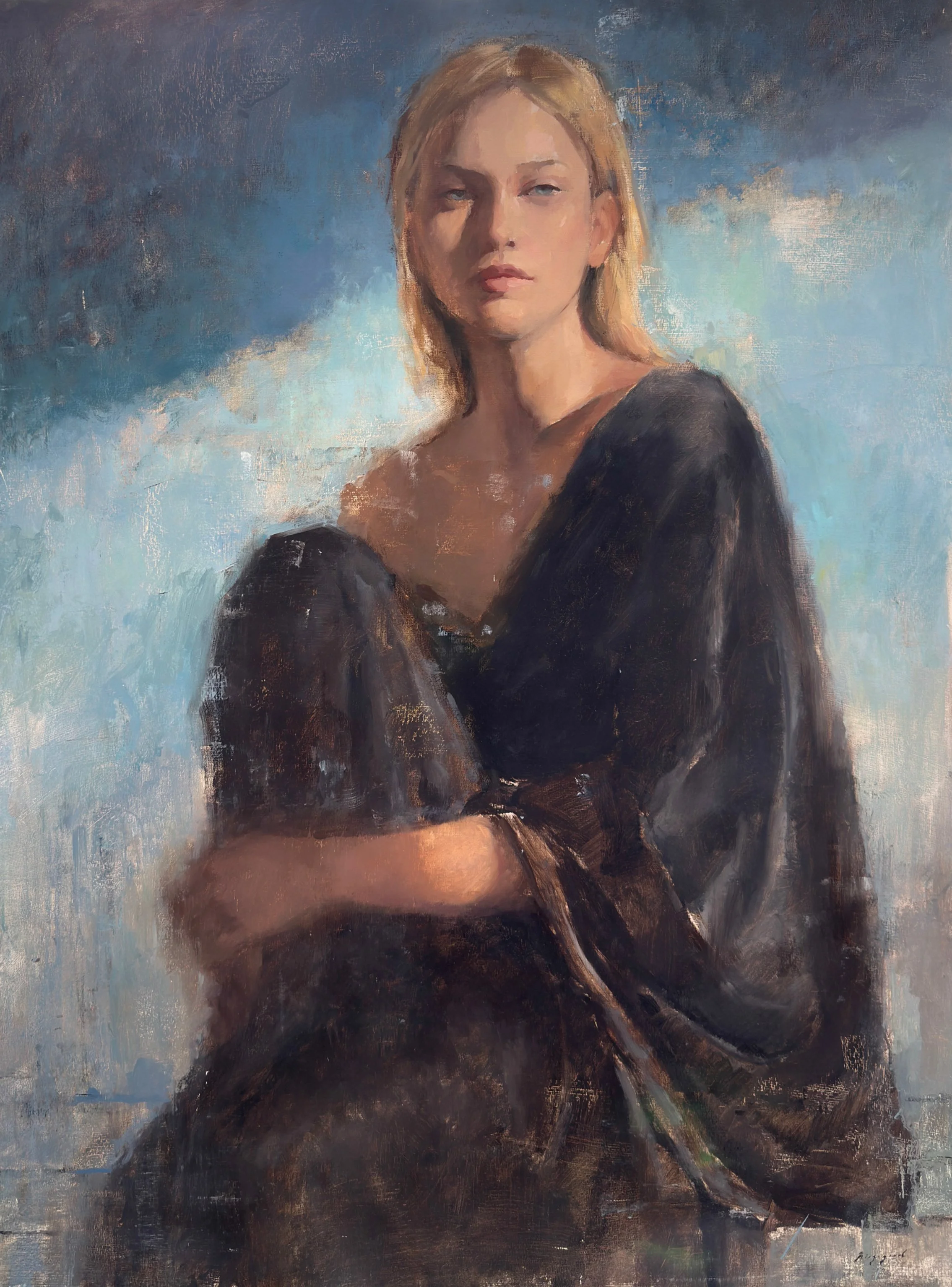 No.2 On panel 57.5x77 cm. Available through Hägernäs Strands Galleri. 12000 SEK