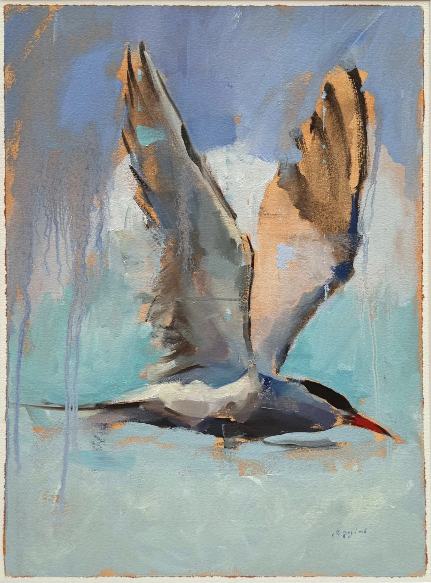 No.1    On paper, 30x40 cm. Available through Hägernäs Strands Galleri        3000 SEK  
