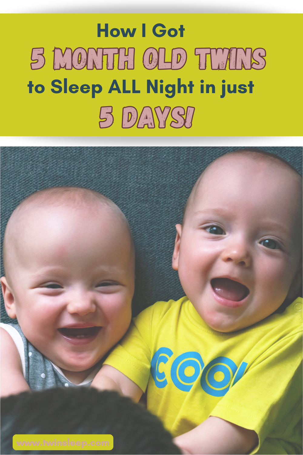 How One Mom Got Her 5-Month-Old Twins Sleeping Better in Just 5 Days (And How You Can Too)