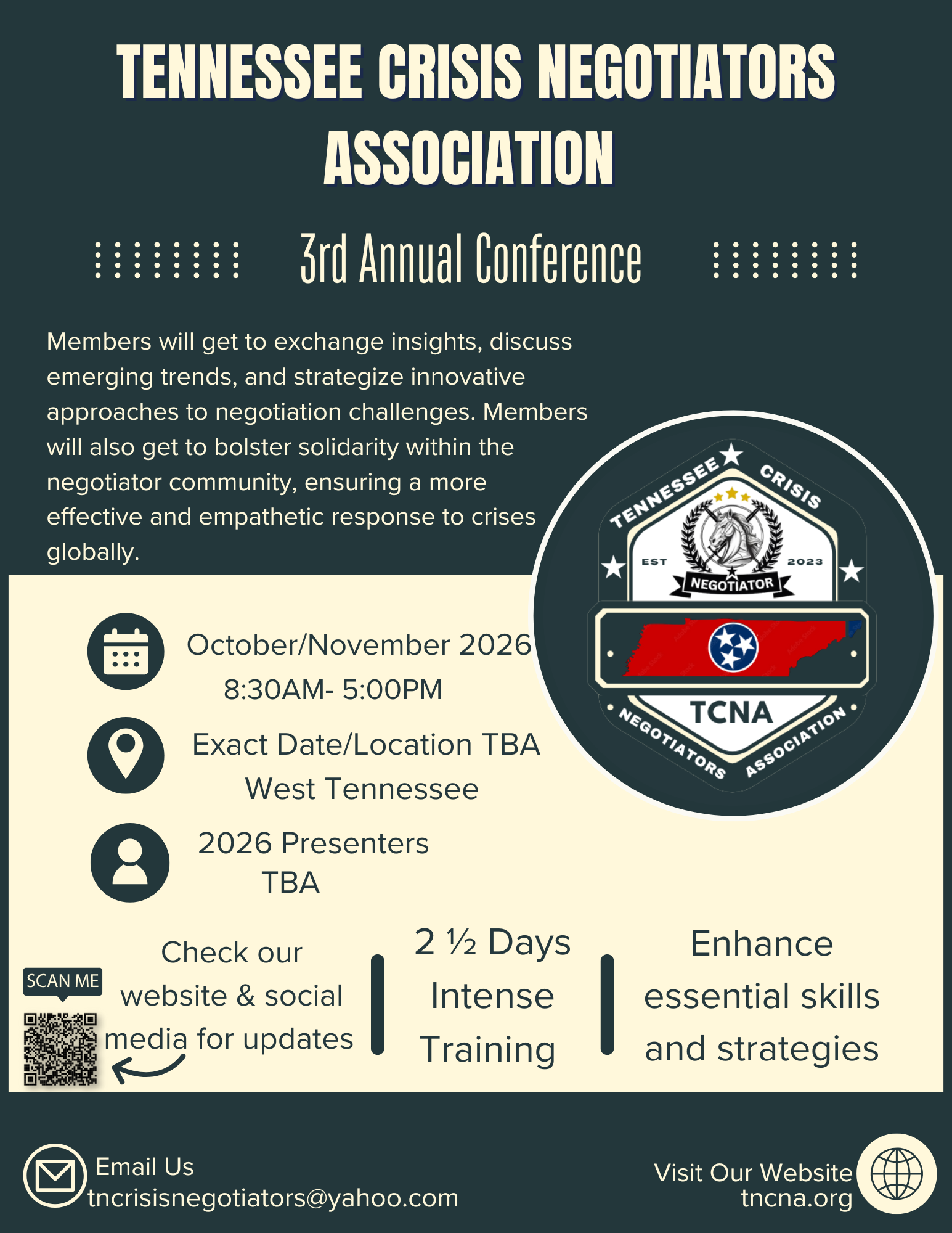 TCNA 2026 Training Conference