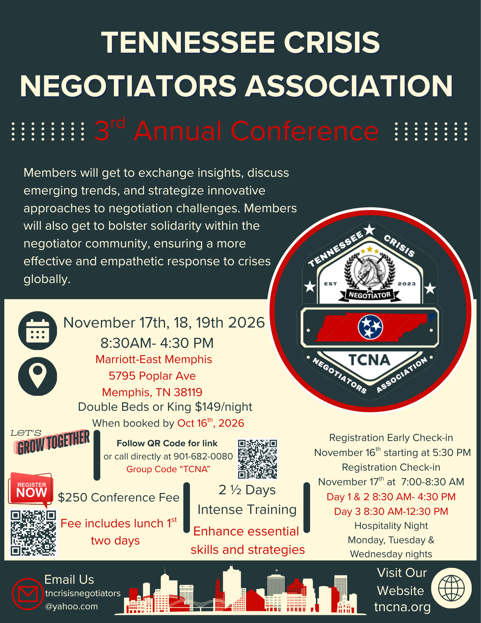 TCNA 2026 Training Conference
