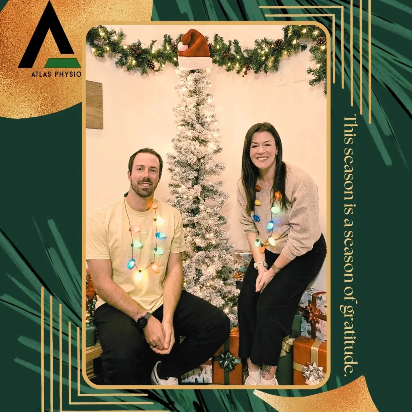 We might be better at Physio than social media, but we couldn't let the season pass without saying Happy Holidays 🎄

Wishing everyone a festive holiday season filled with warmth, rest, and moments of joy. May the New Year bring good health, renewed 
