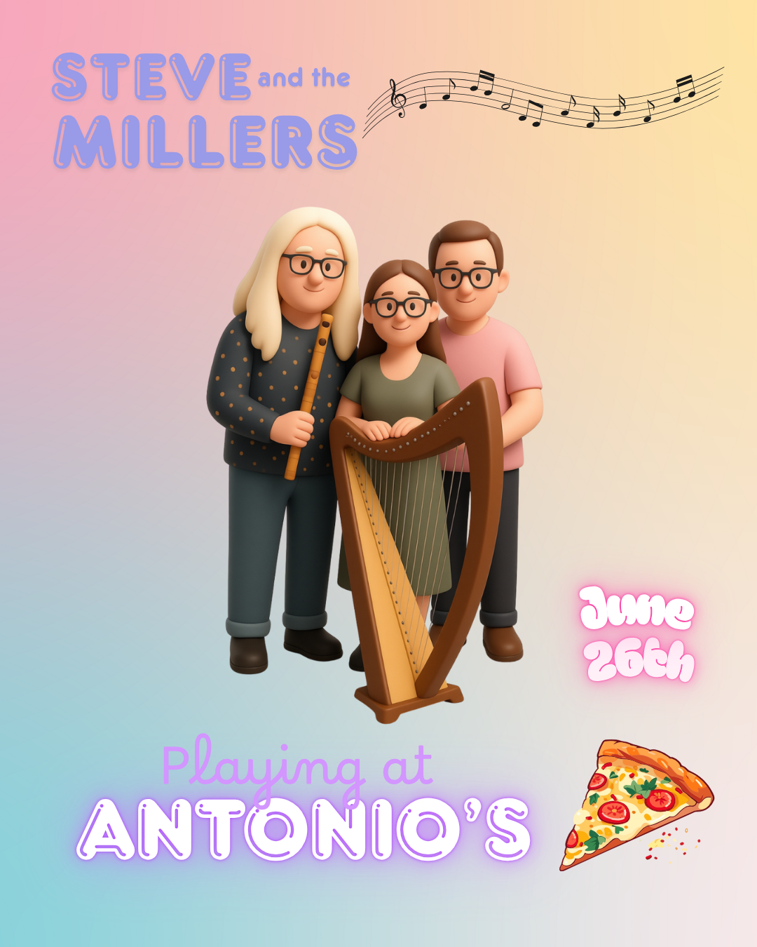 Performance at Antonio's Pizzeria