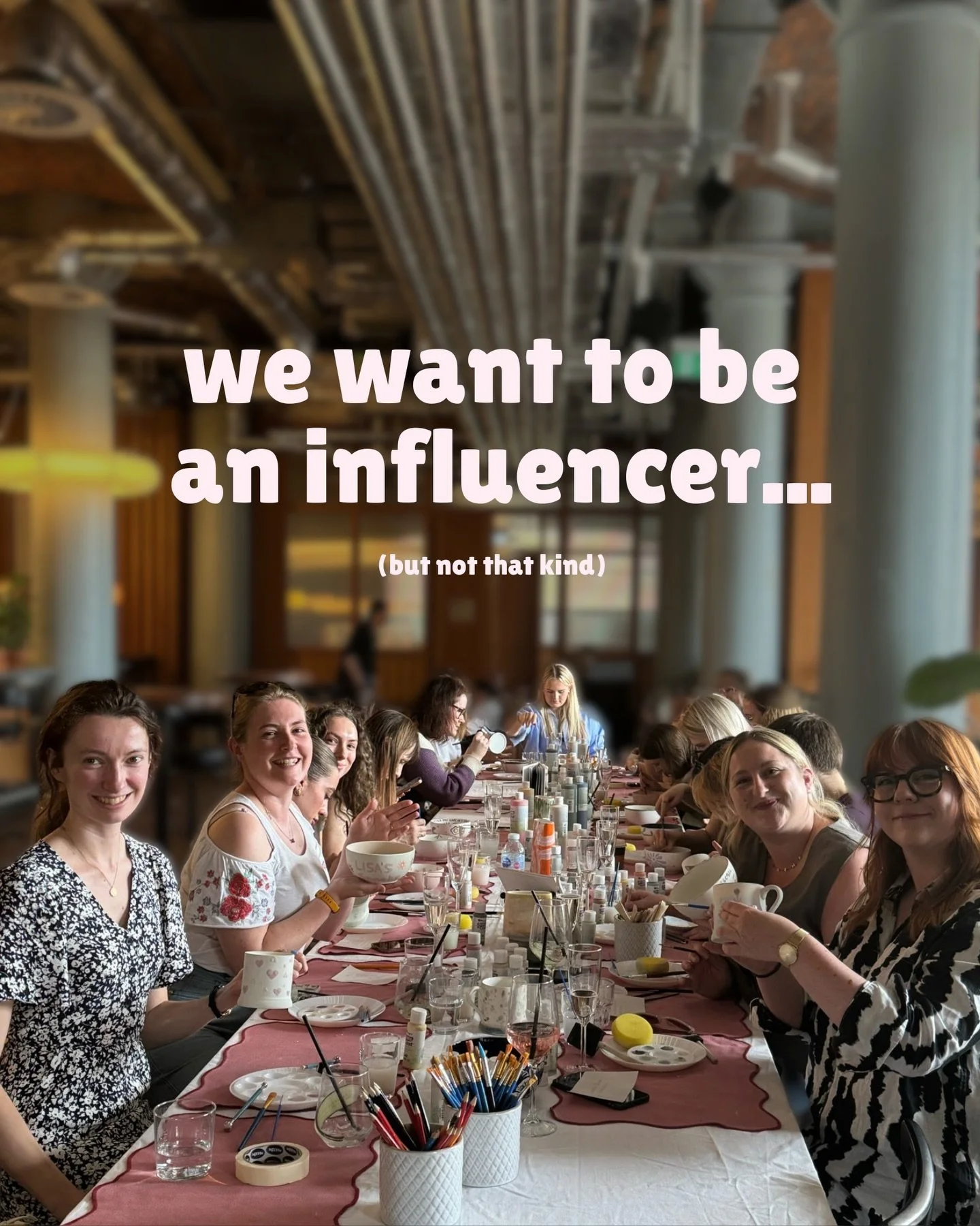 we want to be an influencer&hellip;but not that kind! 🎀🎨🩷🫶🥂🌟