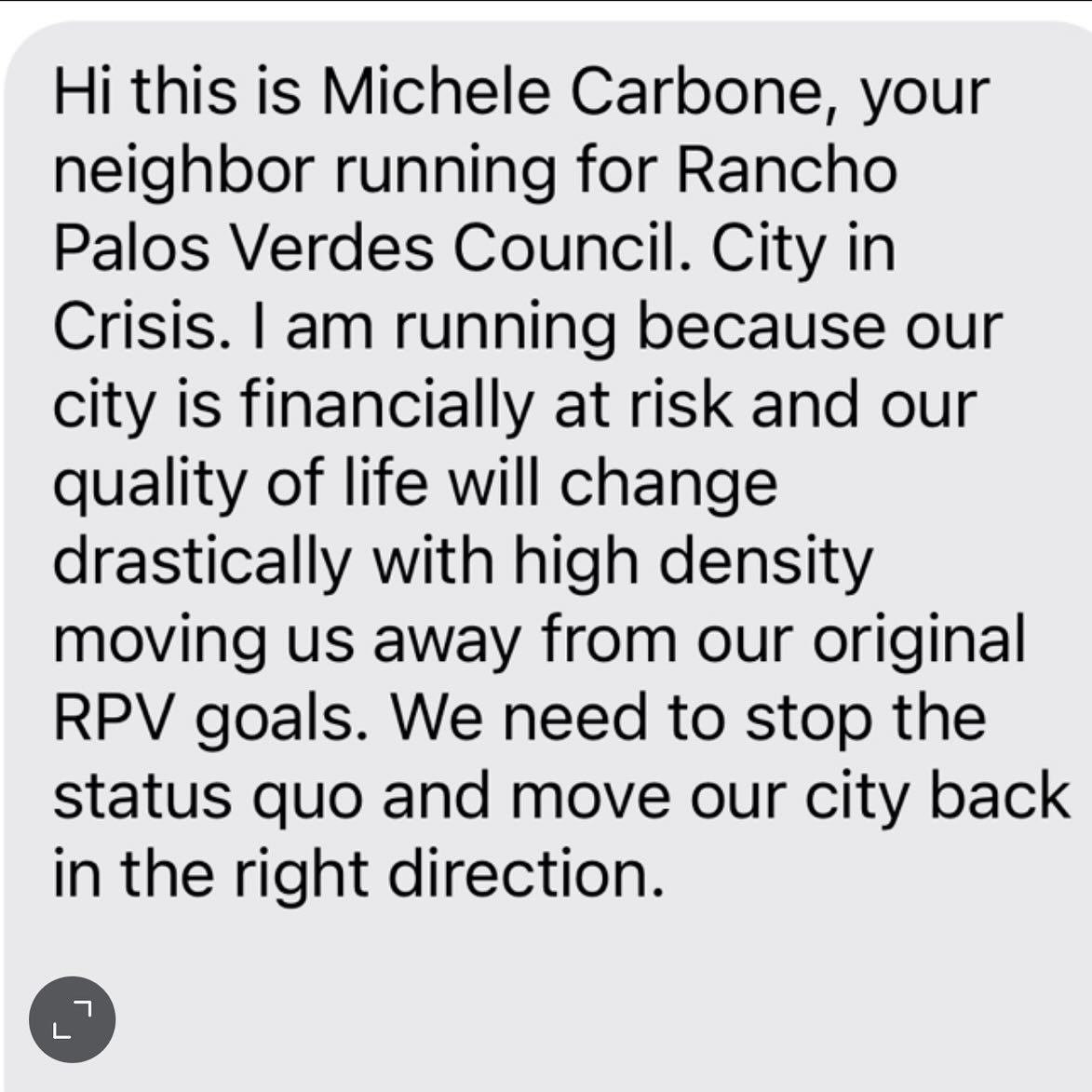 We are getting the word out about our campaign and letting people know about our position on the issues! It's exciting to see new folks visiting our website and following our social media. 

Visit: https://www.michelecarbone4rpv.com
And be sure to VO