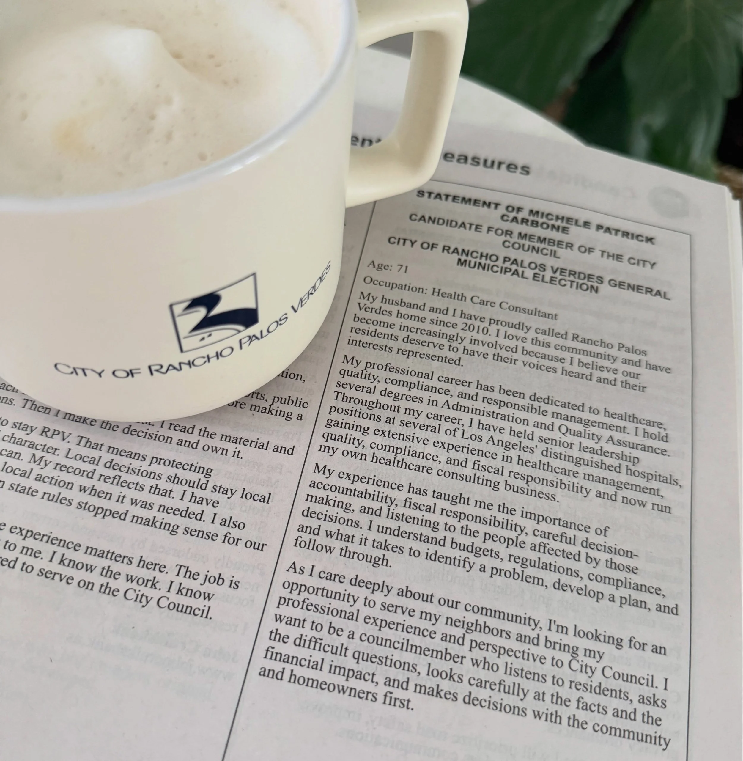 Election Day is November 3, and now is a great time to get informed and make your plan to vote!

☕️Take a moment to review the candidates, read their statements, and learn where and how to cast your ballot.

I&rsquo;m honored to be part of this elect