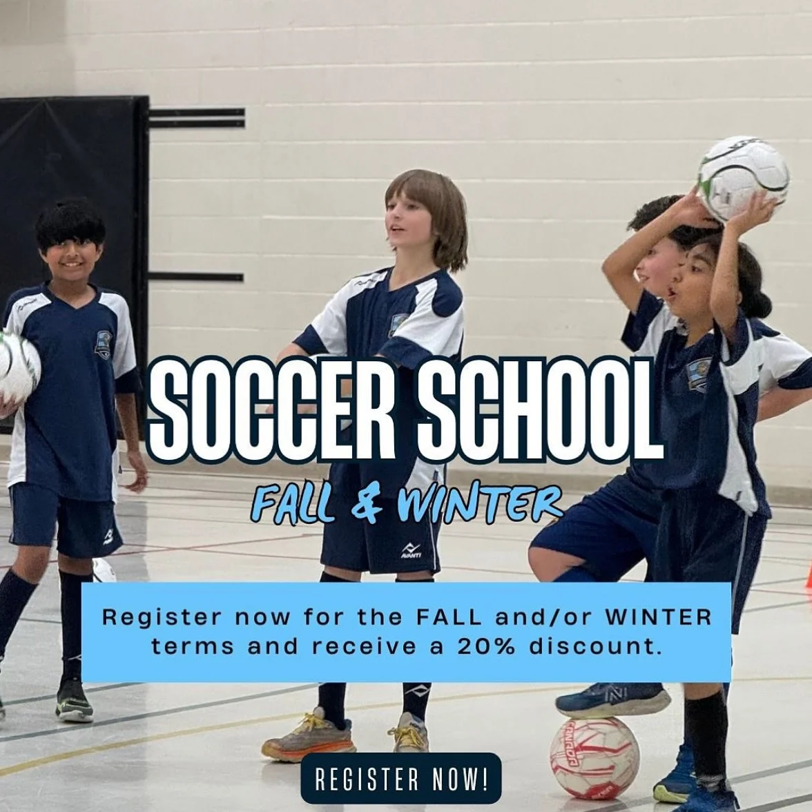 ⚽ Indoor Season is almost here!
Keep your kids active, learning, and having fun this winter.
Sign them up for Soccer School or House League today!
👉 Link in bio

#TorontoParents #TorontoKids #TorontoFamily #GTAParents #TorontoLife 
#TorontoSoccer #K