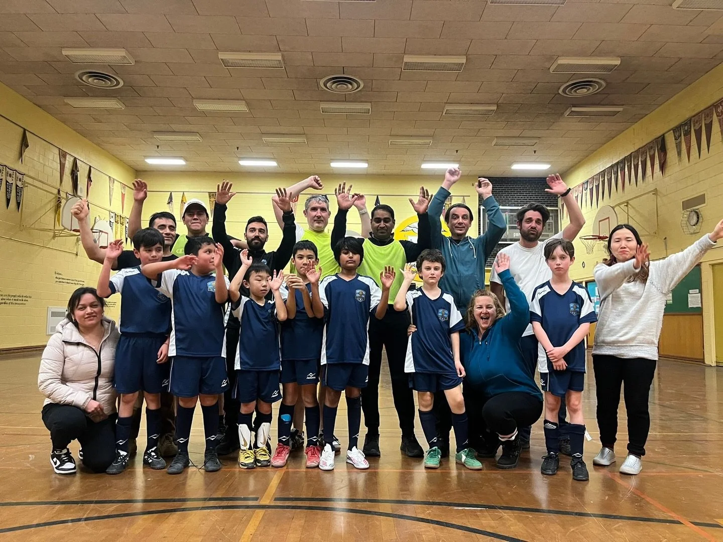Smiles, goals, and unforgettable moments ⚽💛 Nothing beats parents and kids sharing the pitch together. This is what our soccer family is all about!