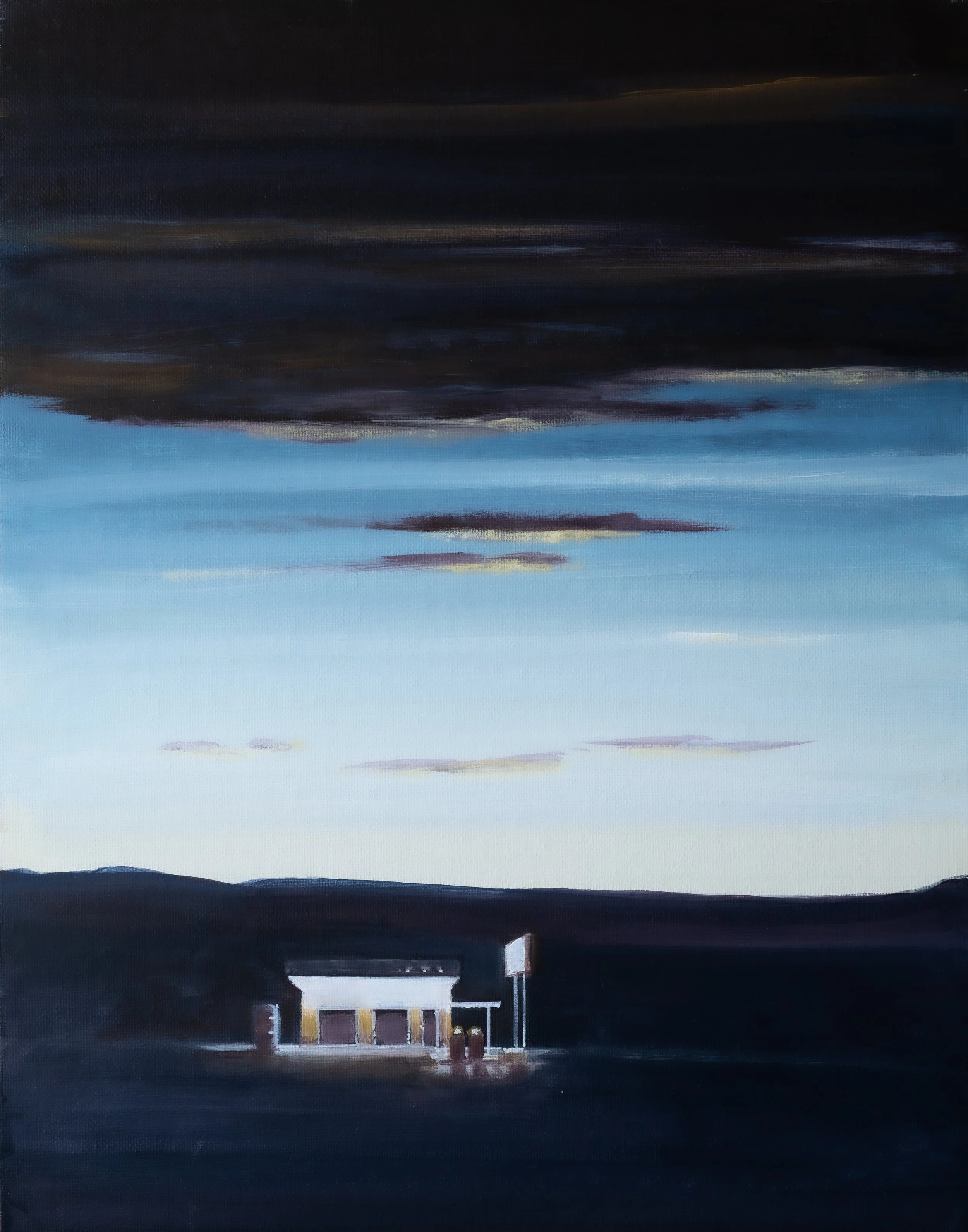 Gas Station Evening