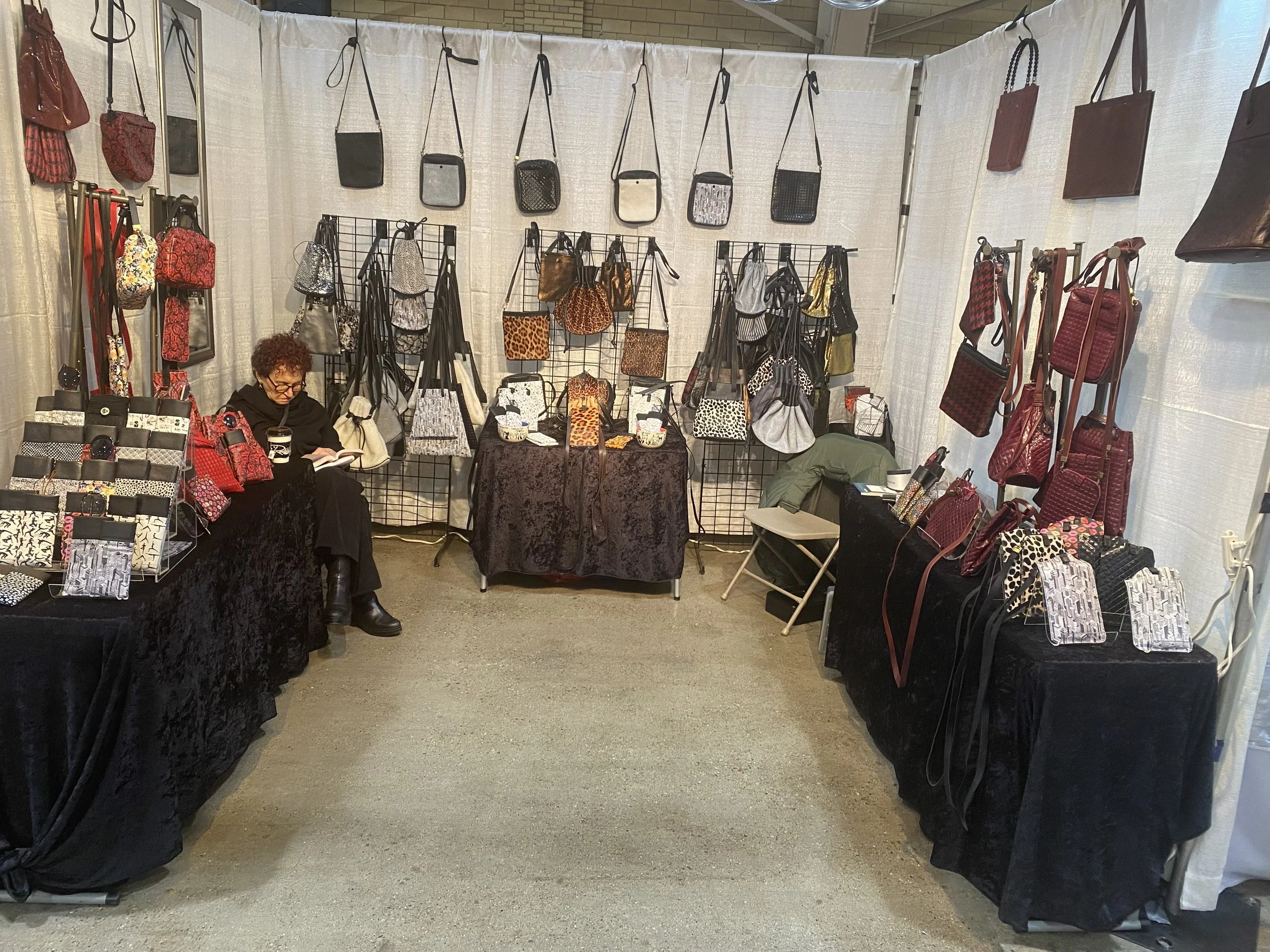  
  Em Plus Me LLC
    New leather designs for our eyeglass cases as well as cellphone bags, and new shapes for handbags which will accommodate more necessities for better function. Our leather eyeglass cases are all lined in neoprene for protection.